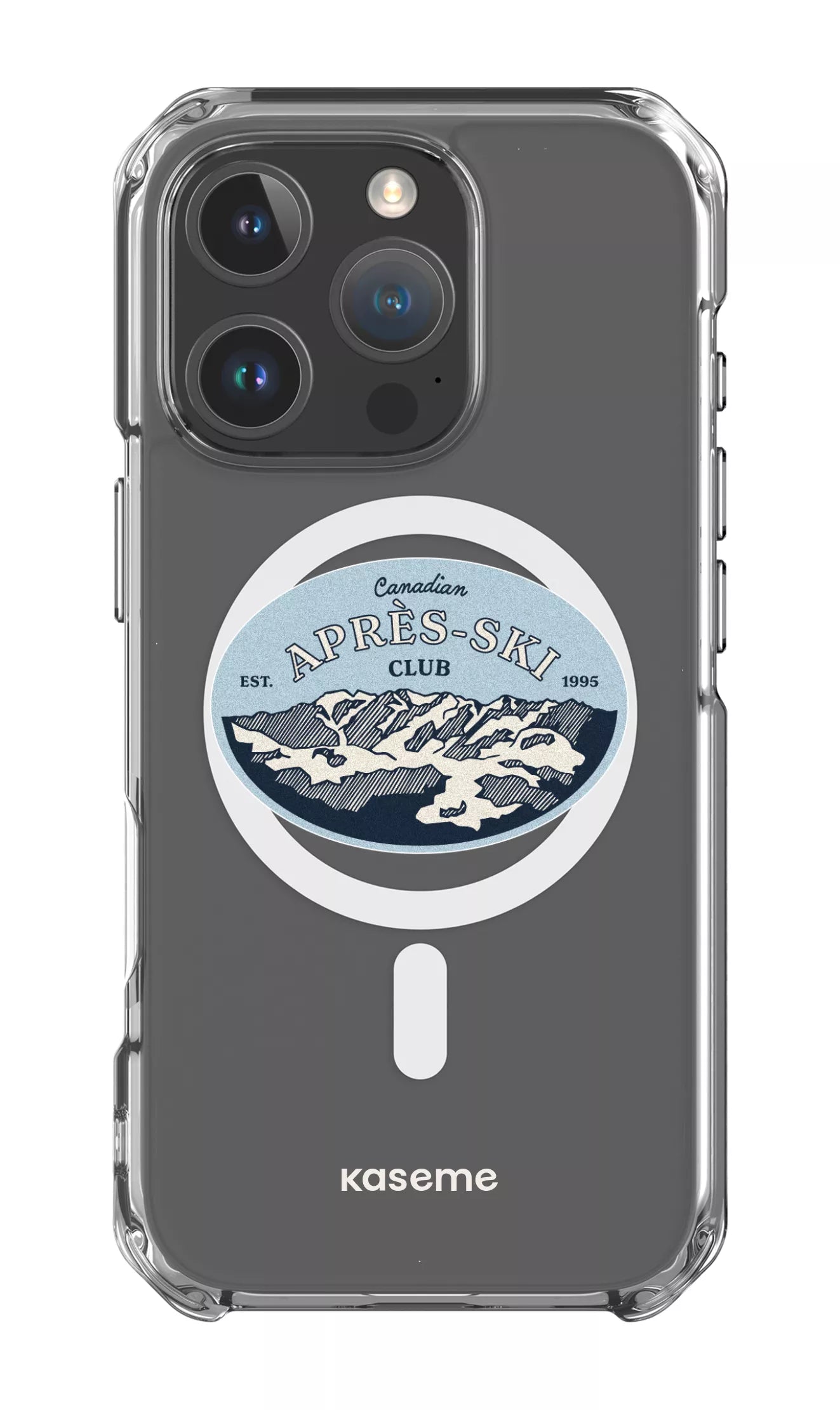 iPhone 16 Pro Clear Case Magsafe Whistler Clear Case -