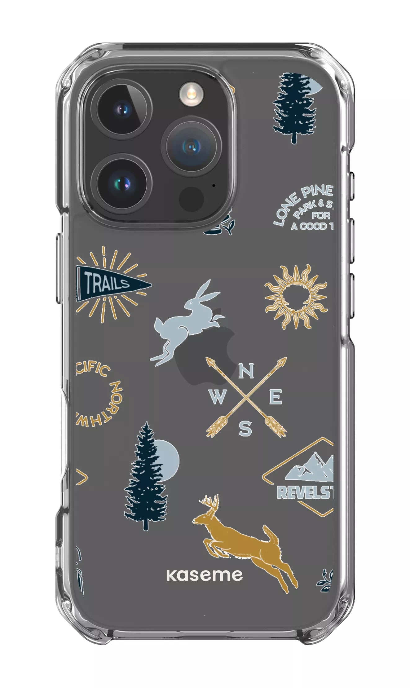 iPhone 16 Pro Clear Case Revelstoke white Clear Case -