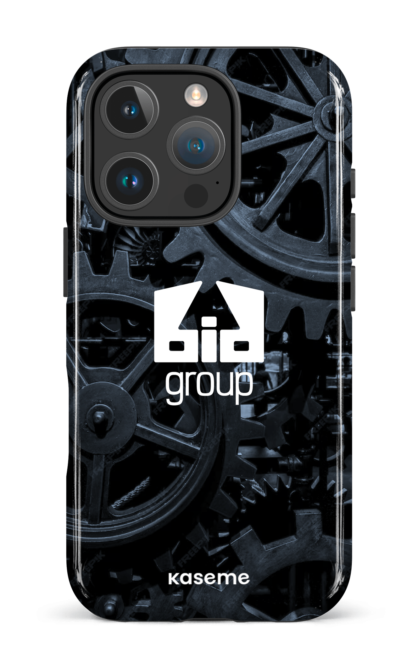 iPhone 16 Pro Impact Case BID Group Gears -