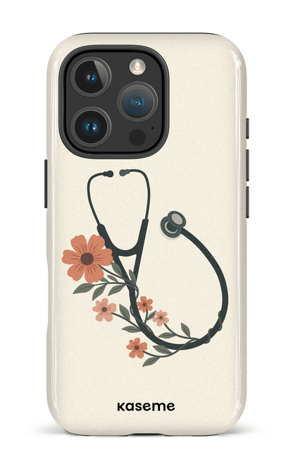 iPhone 16 Pro Impact Case Blossom Beat Beige -