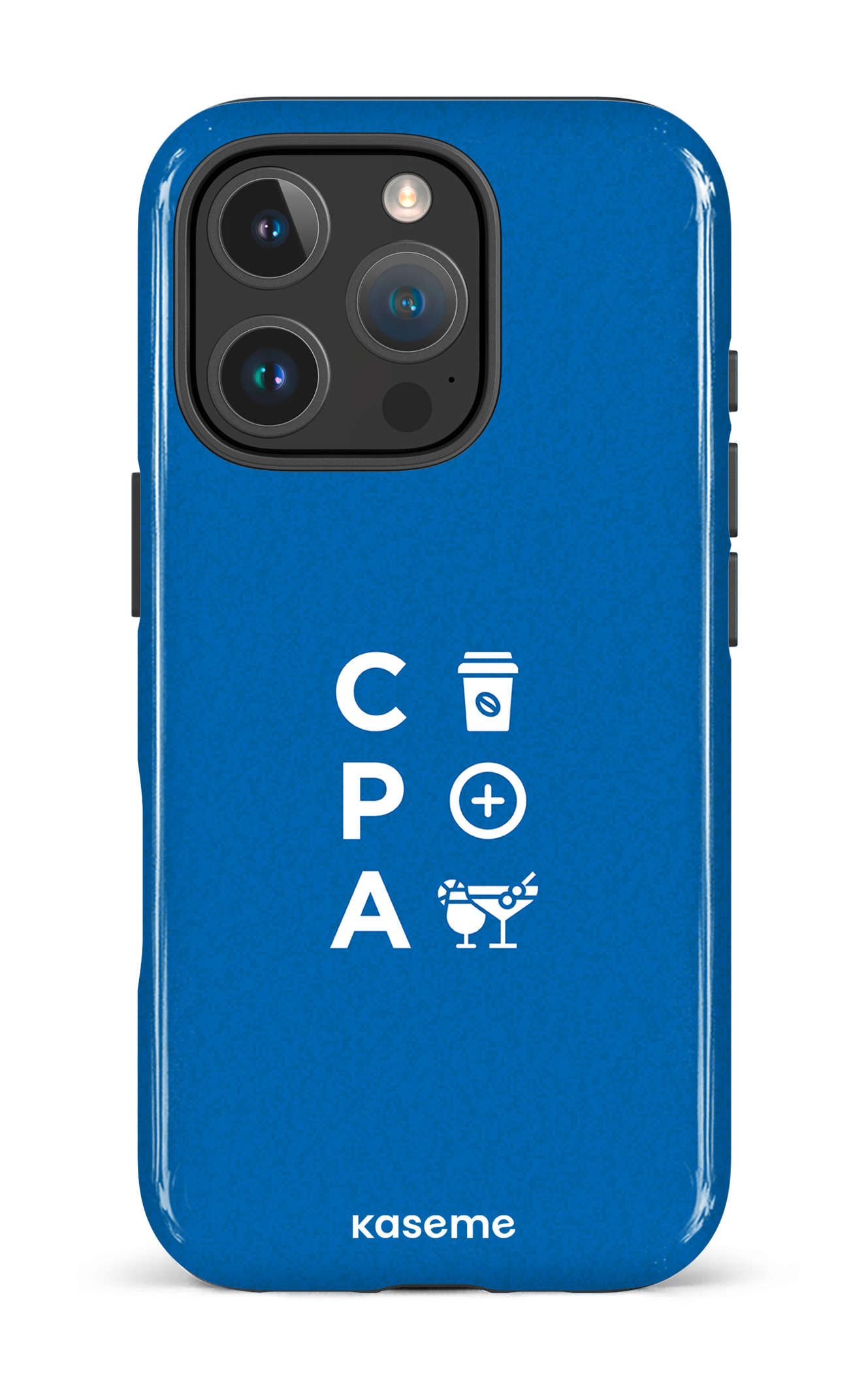 iPhone 16 Pro Impact Case Café + Apéro -