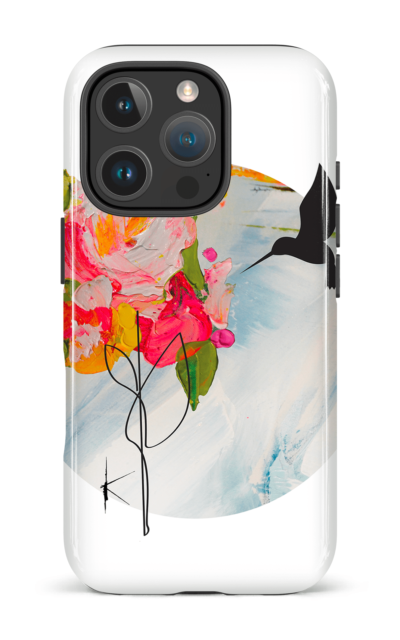 iPhone 16 Pro Impact Case Colibri par Kristine Girard -