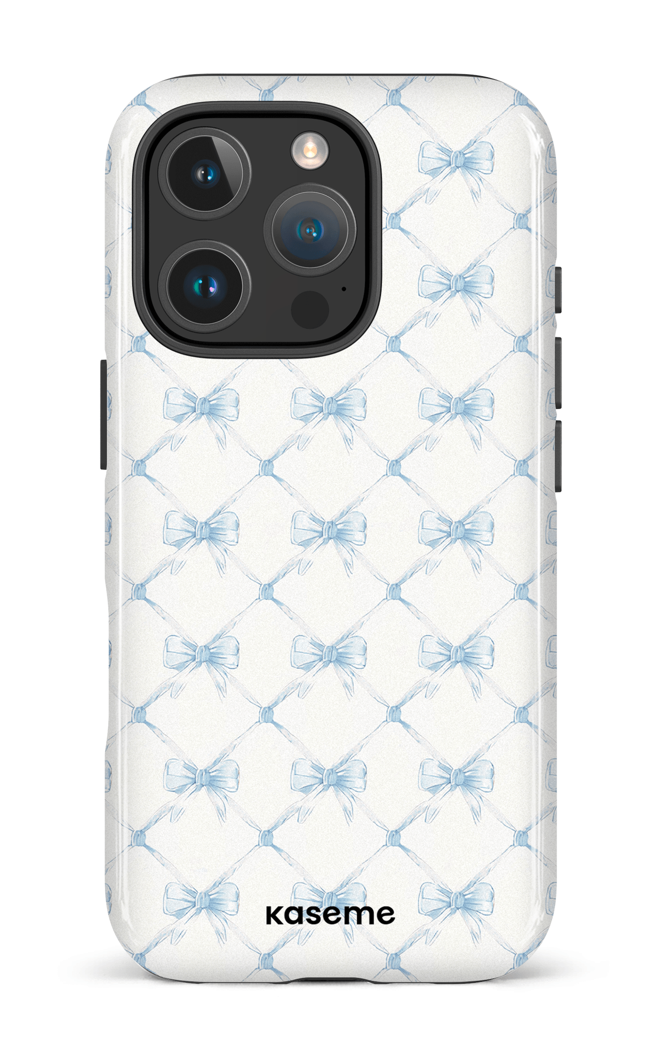 iPhone 16 Pro Impact Case Coquette Blue -