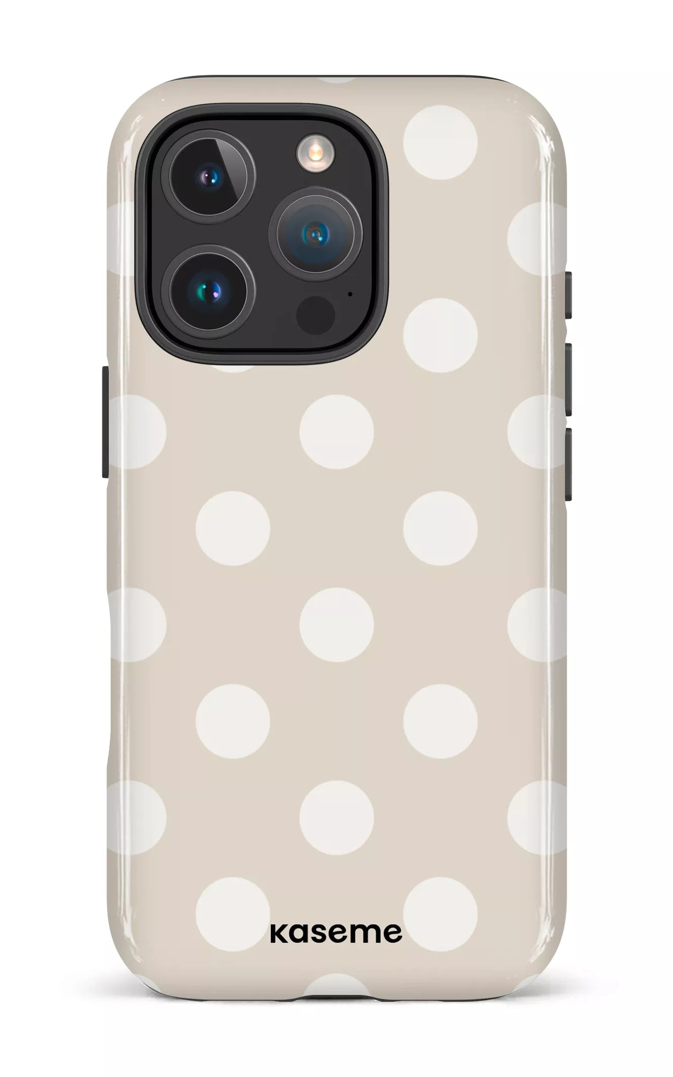 iPhone 16 Pro Impact Case Couture Beige -