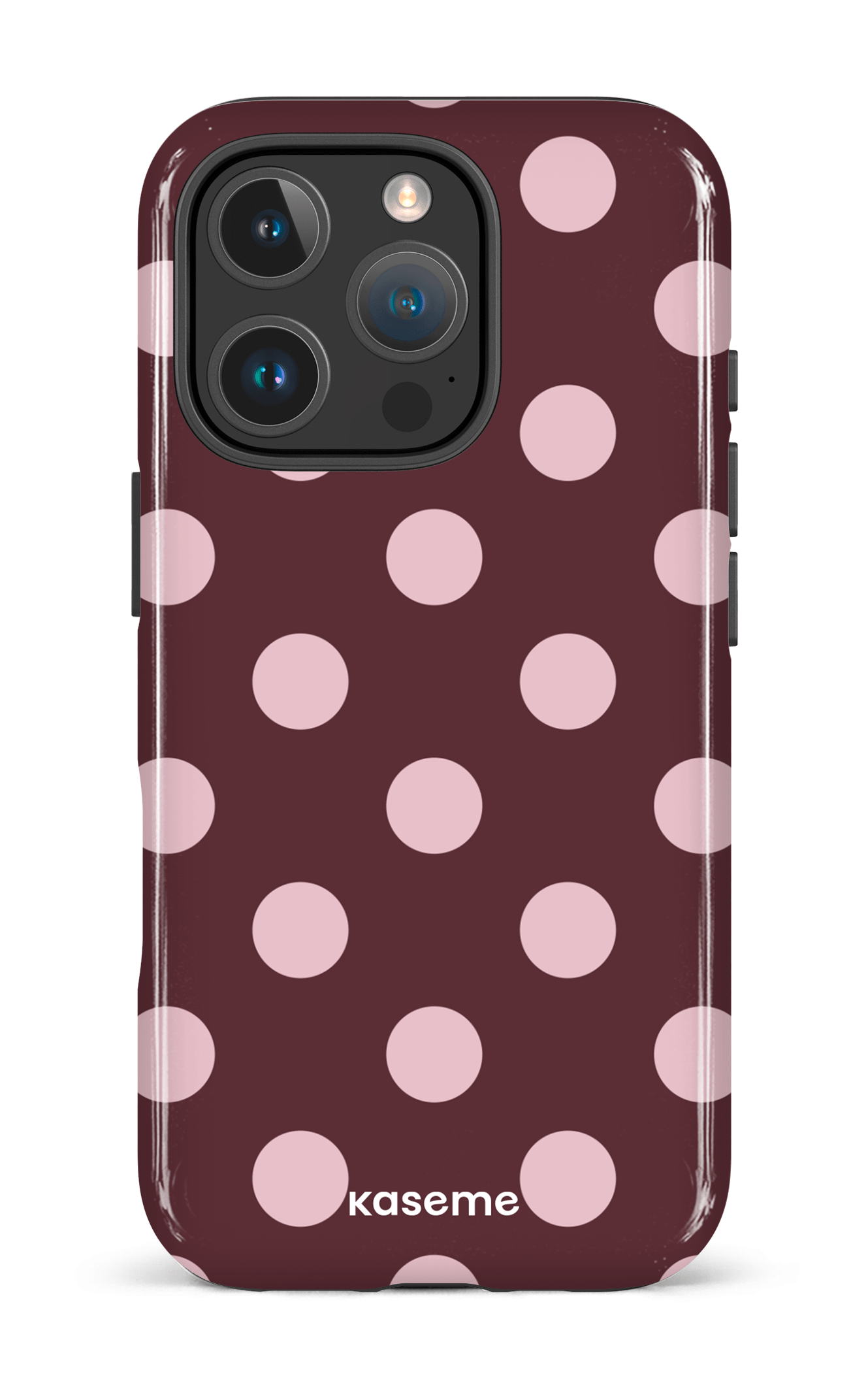 iPhone 16 Pro Impact Case Couture Burgundy -