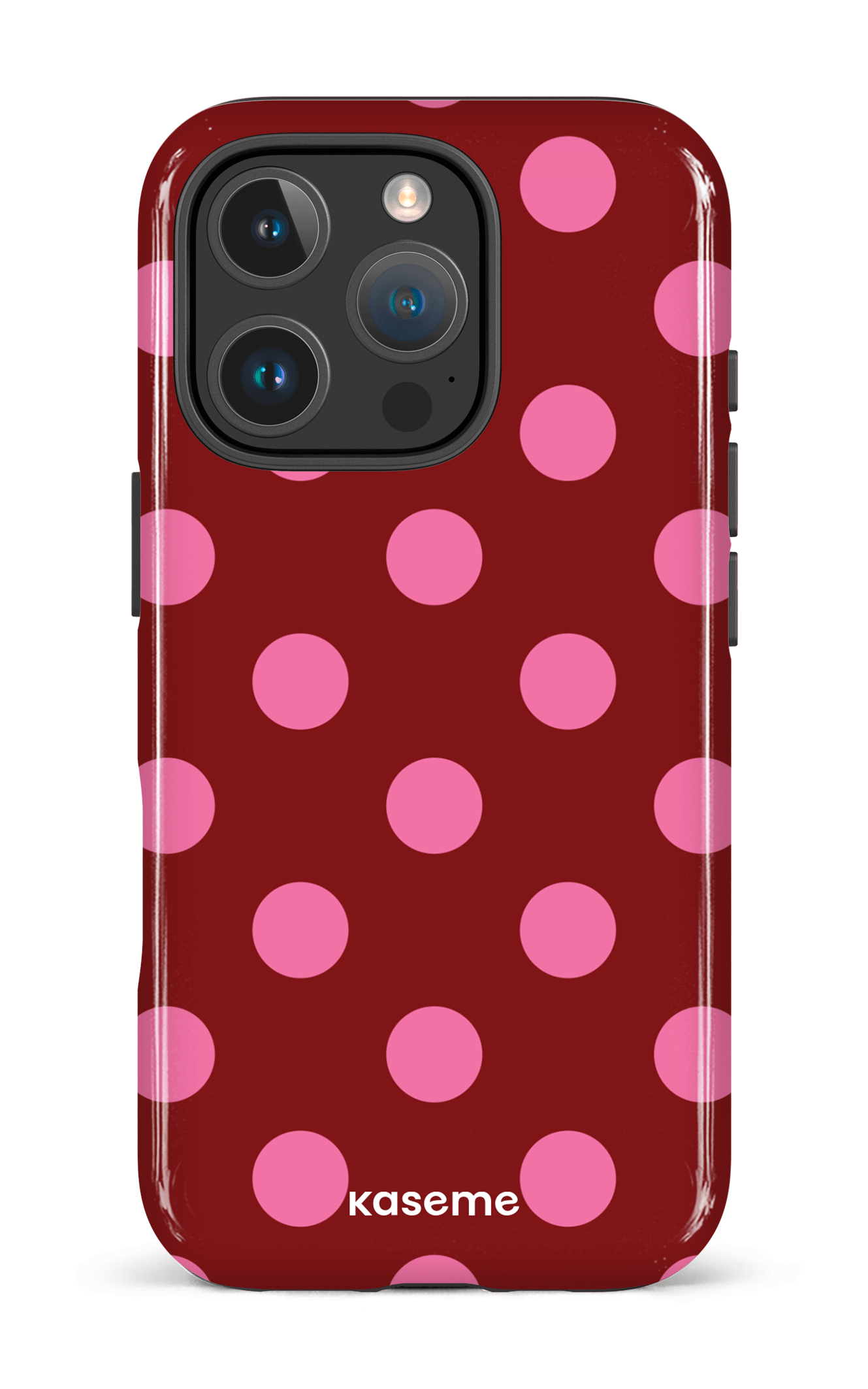 iPhone 16 Pro Impact Case Couture Red -