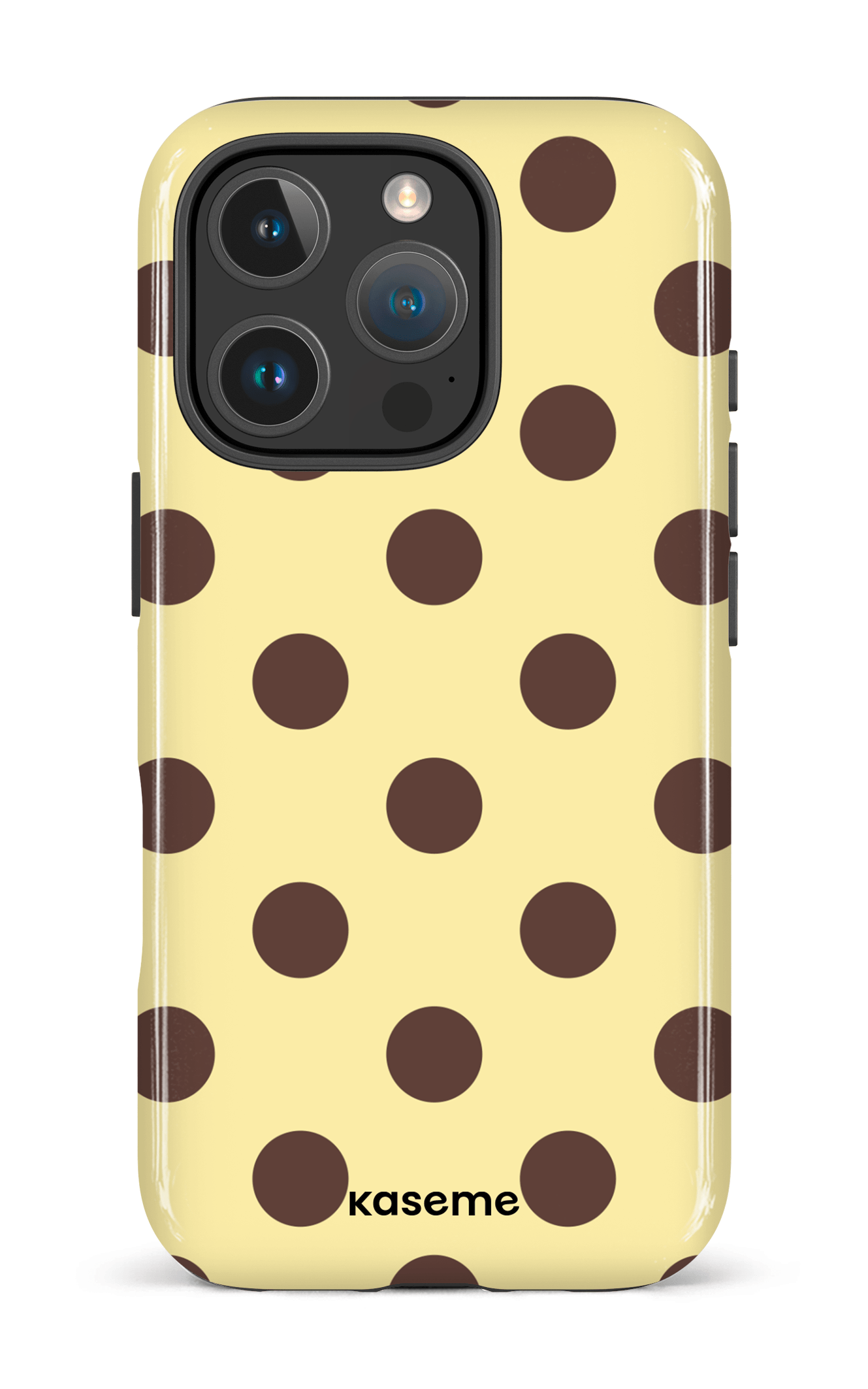 iPhone 16 Pro Impact Case Couture Yellow -