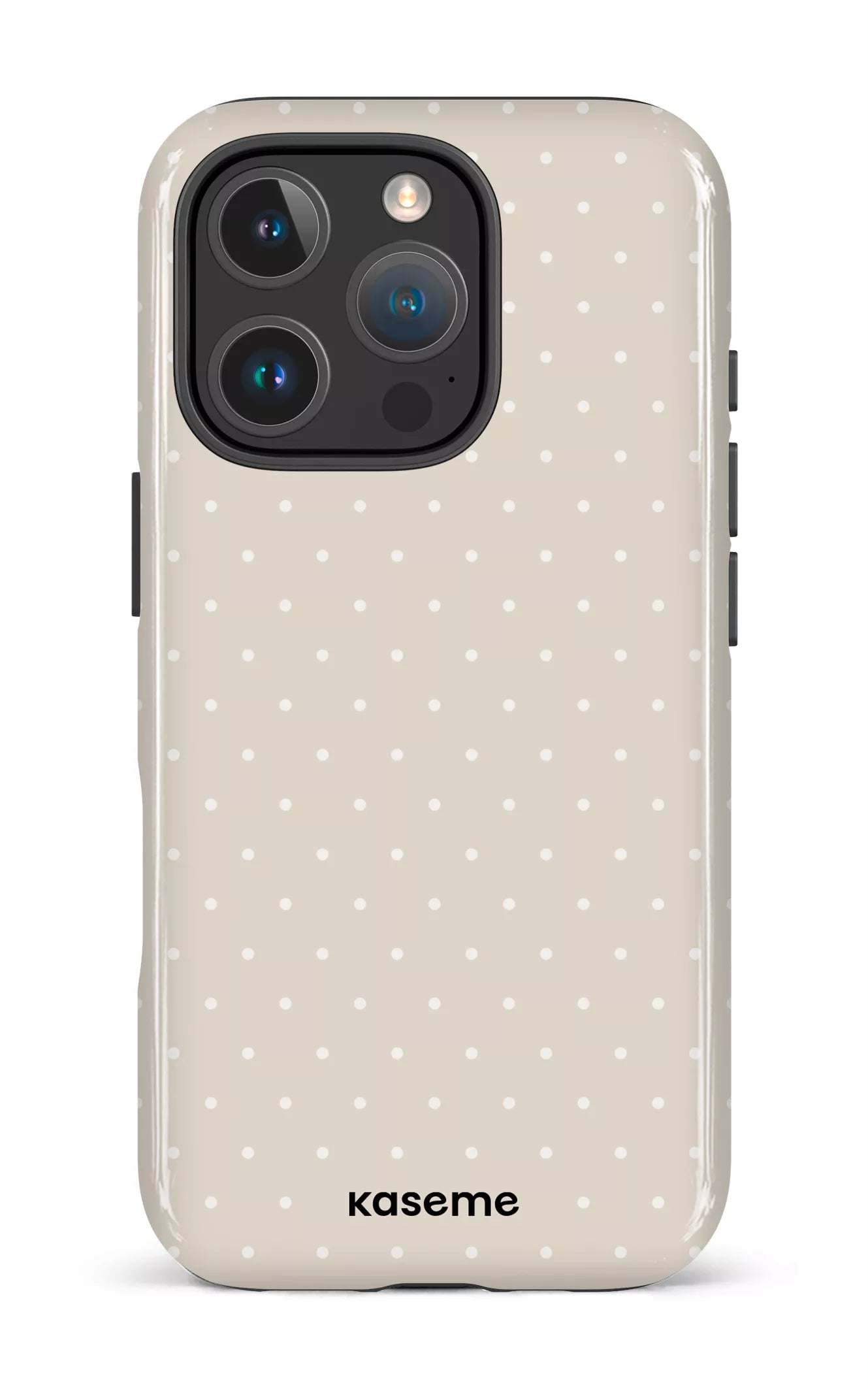 iPhone 16 Pro Impact Case Ditsy Beige -