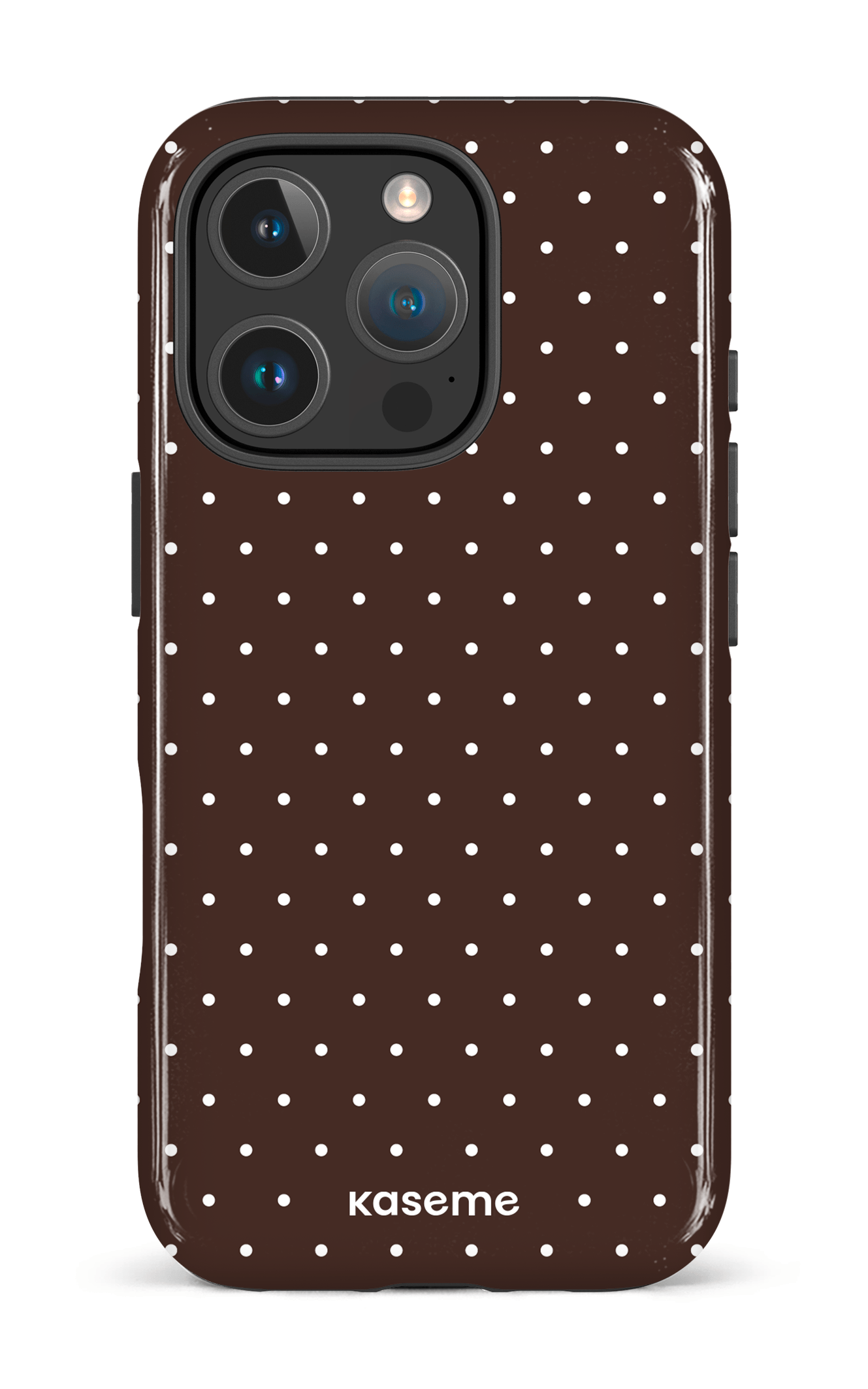 iPhone 16 Pro Impact Case Ditsy Brown -