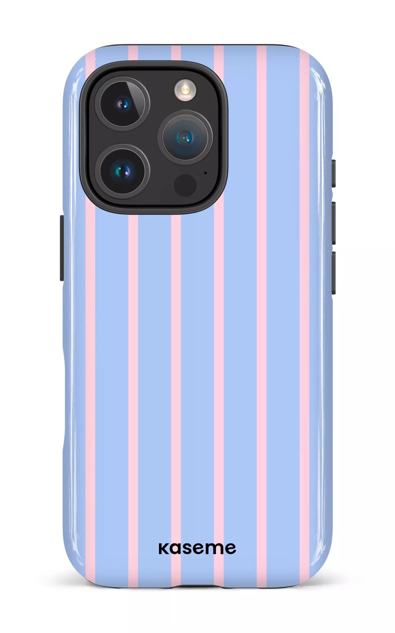 iPhone 16 Pro Impact Case Dolce Striscia Blue -