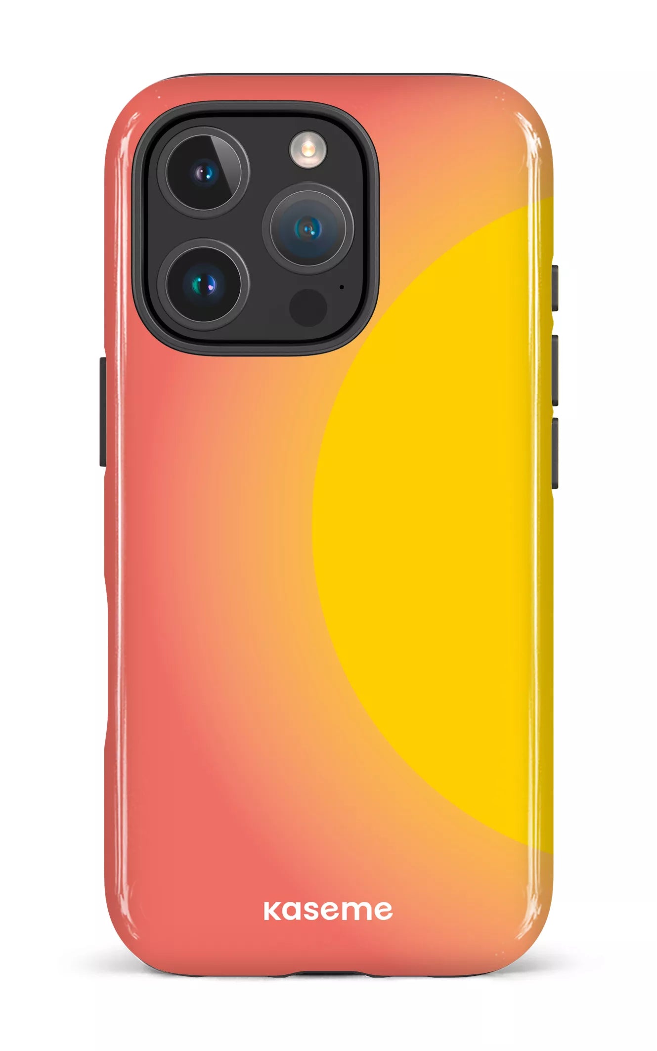 iPhone 16 Pro Impact Case Enfant Soleil Corail -