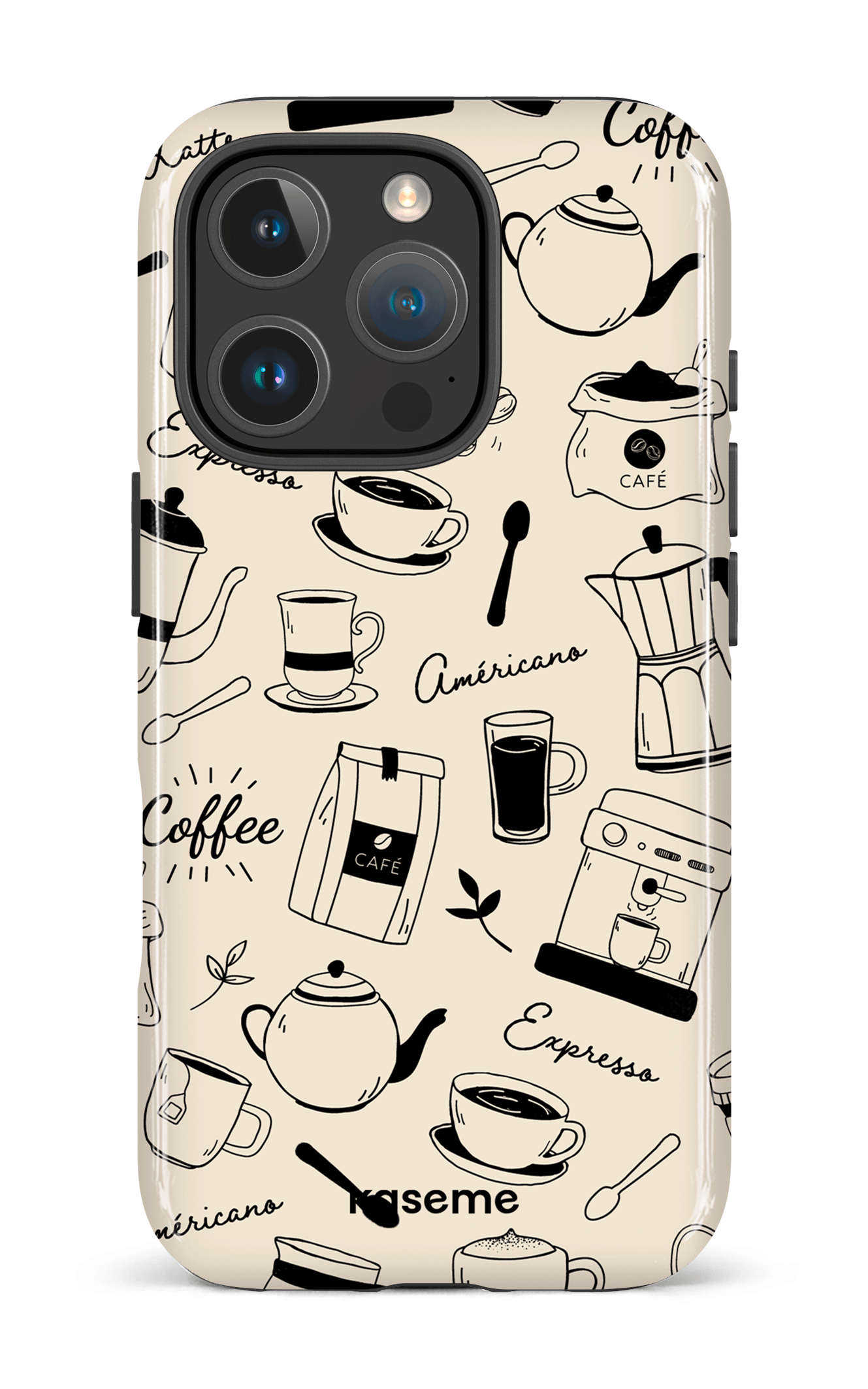 iPhone 16 Pro Impact Case Espresso -