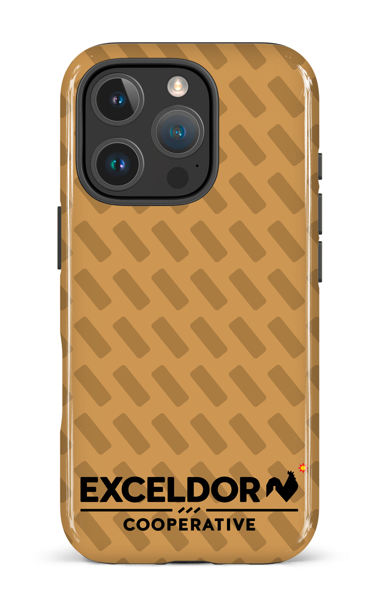 iPhone 16 Pro Impact Case Exceldor Caramel -
