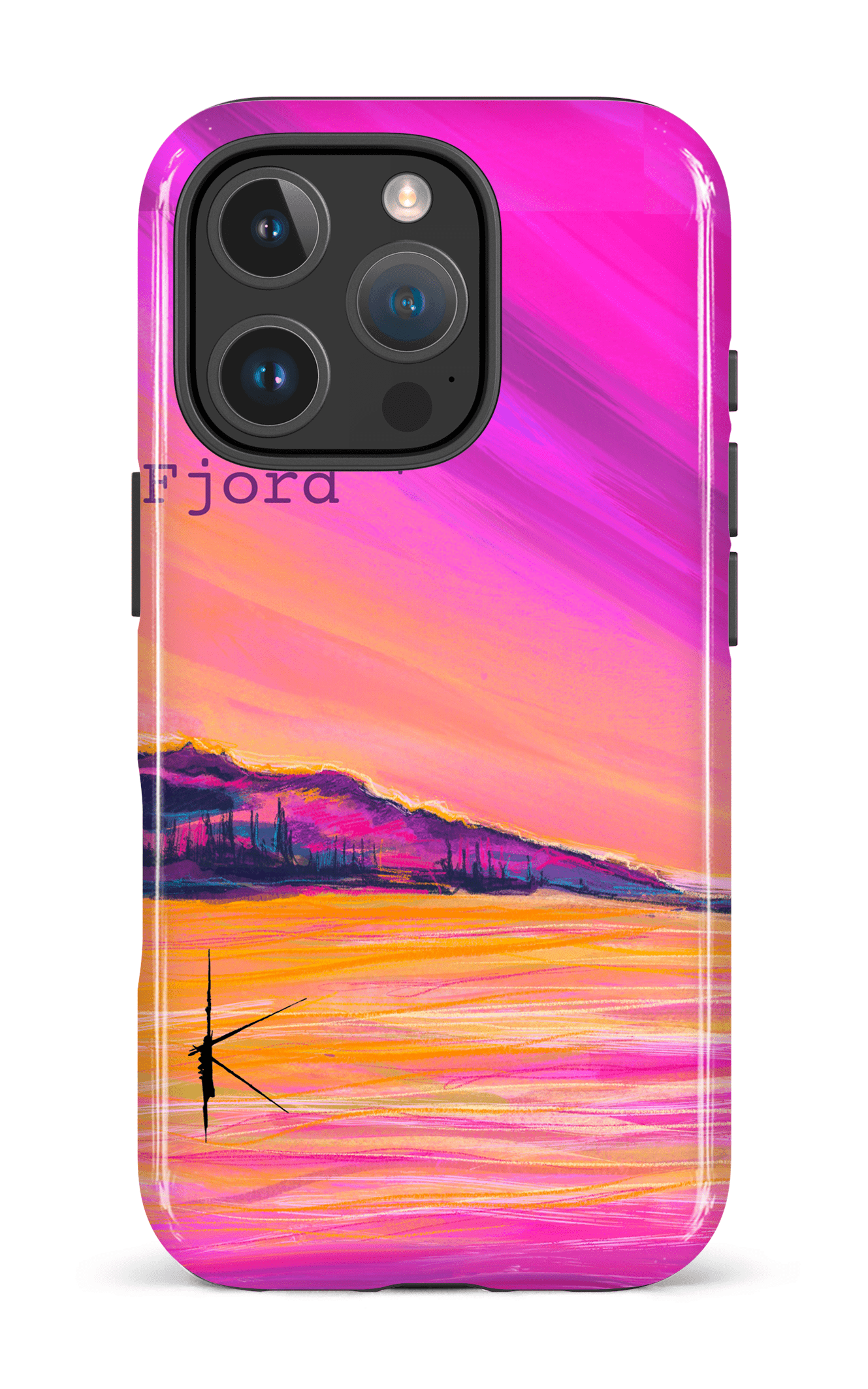 iPhone 16 Pro Impact Case Fjord par Kristine Girard -