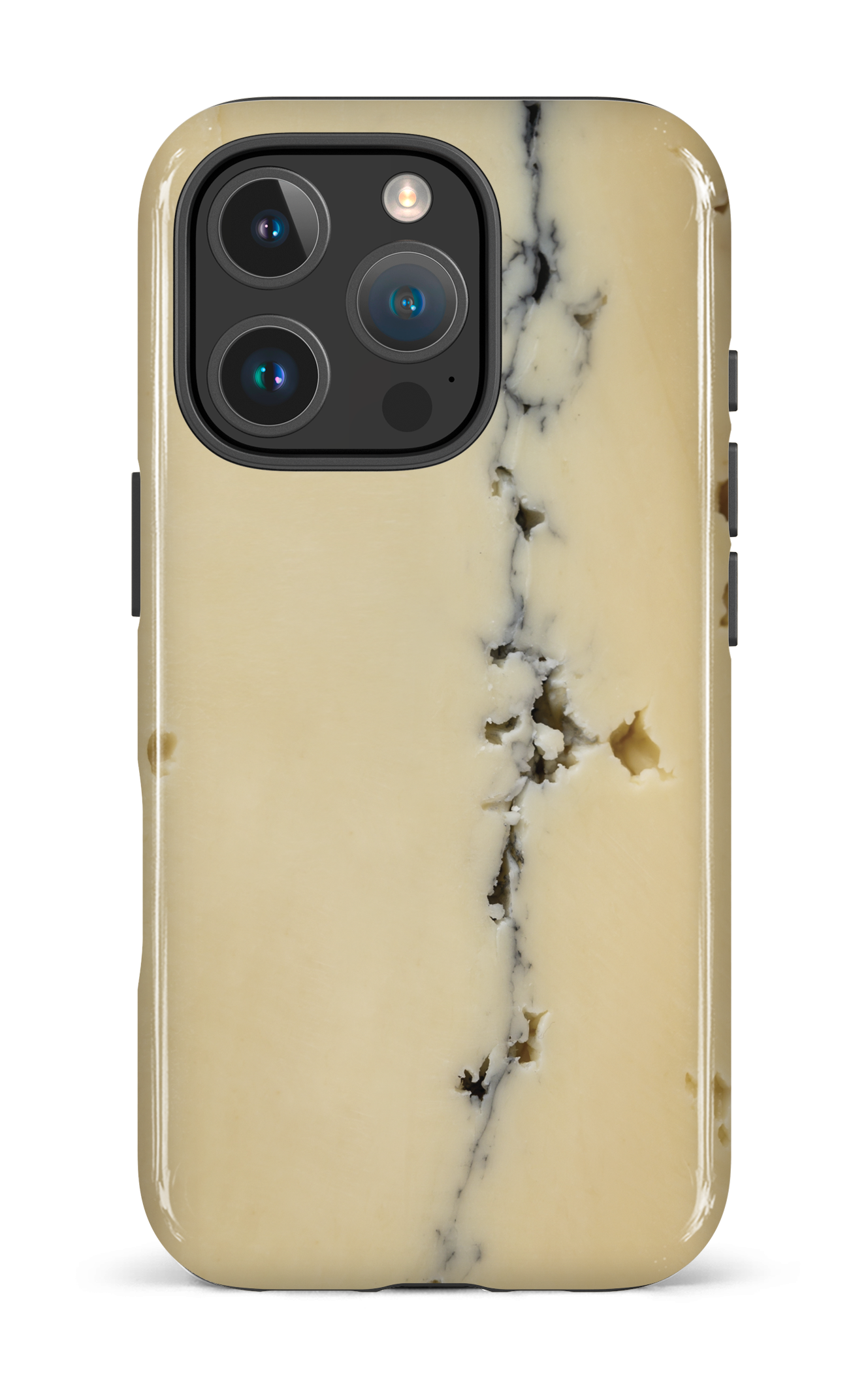 iPhone 16 Pro Impact Case Fromage Cendré -