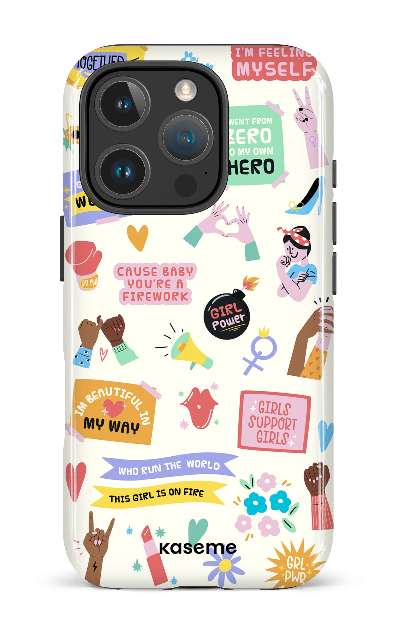 iPhone 16 Pro Impact Case Girl Boss -