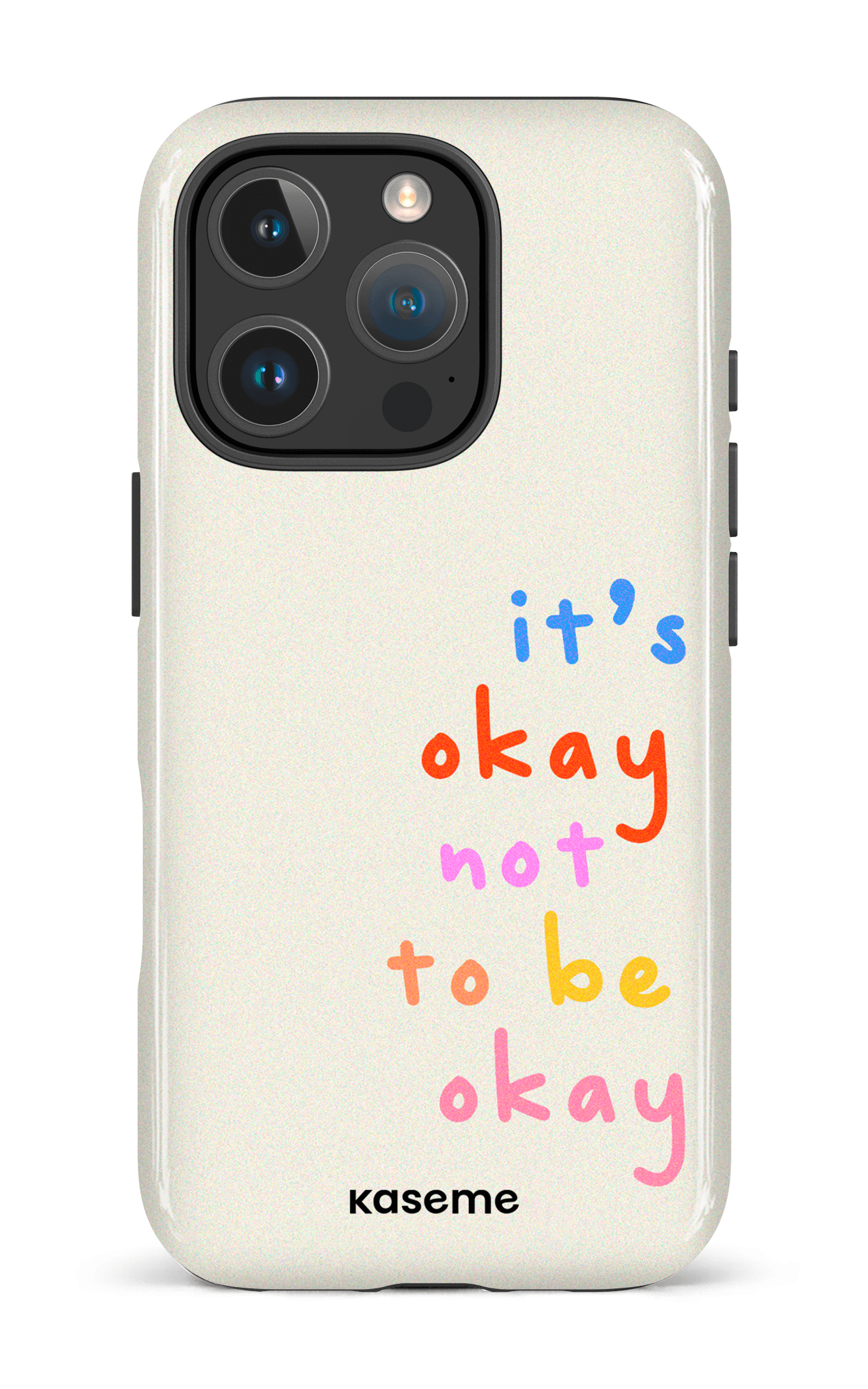 iPhone 16 Pro Impact Case It's okay not to be okay -