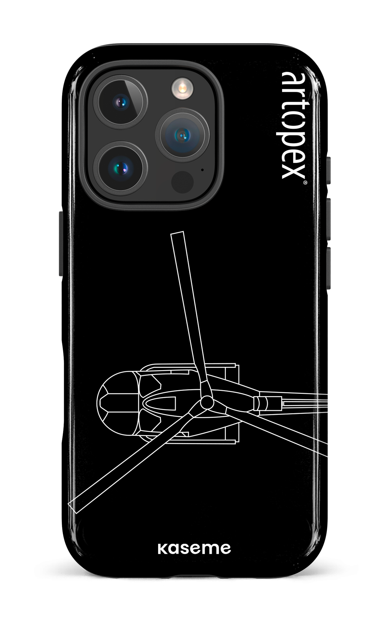 iPhone 16 Pro Impact Case L'hélico par Artopex -