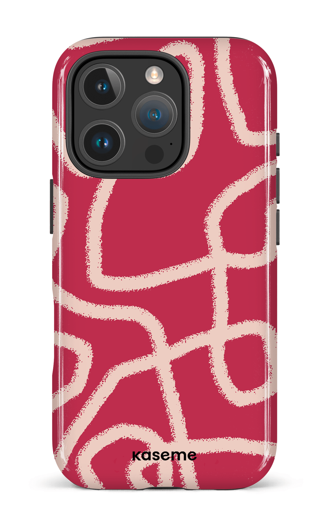 iPhone 16 Pro Impact Case Lifeline magenta -