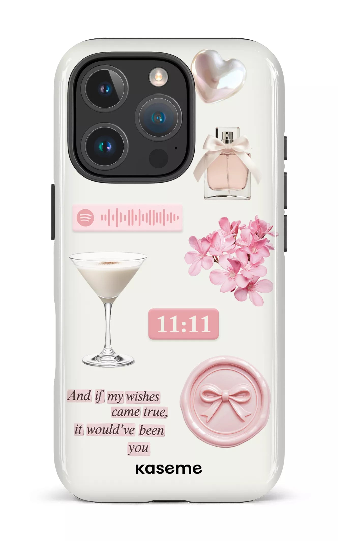 iPhone 16 Pro Impact Case Love Letters -