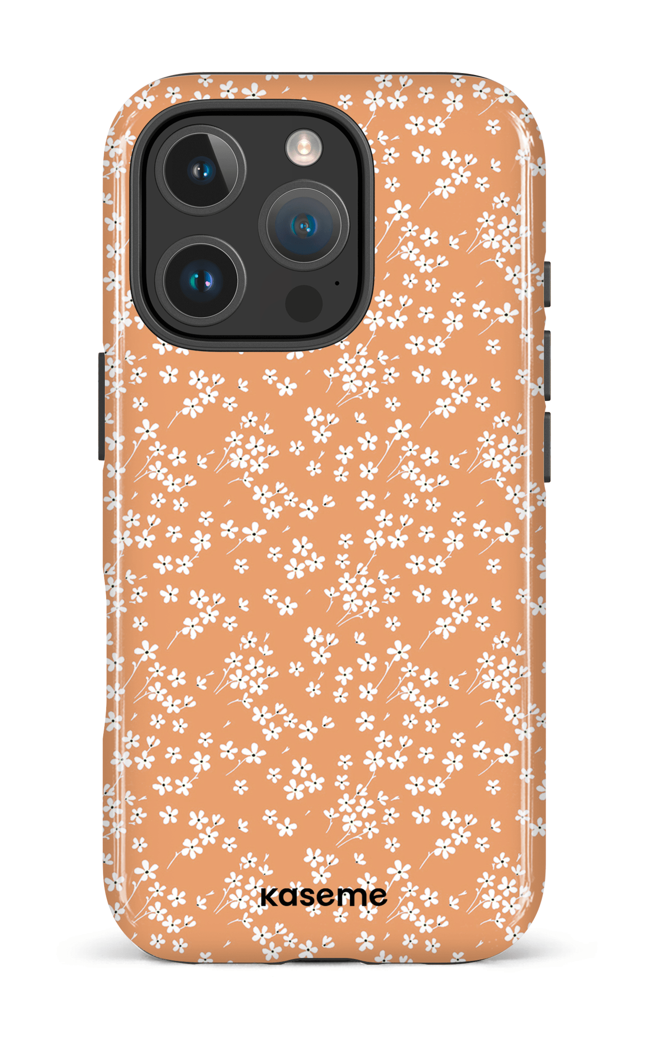 iPhone 16 Pro Impact Case Posy orange -