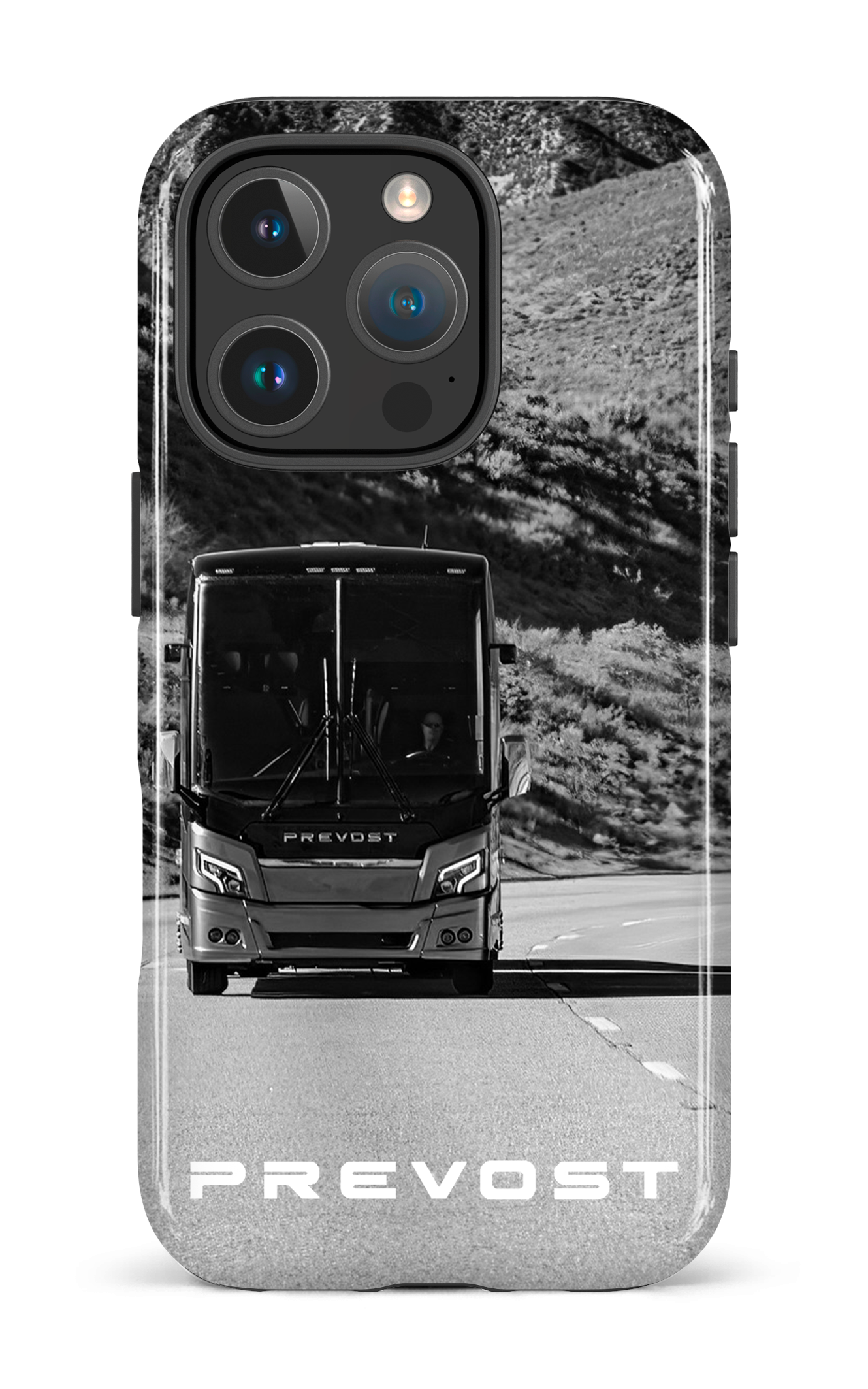 iPhone 16 Pro Impact Case Prevost N&B -