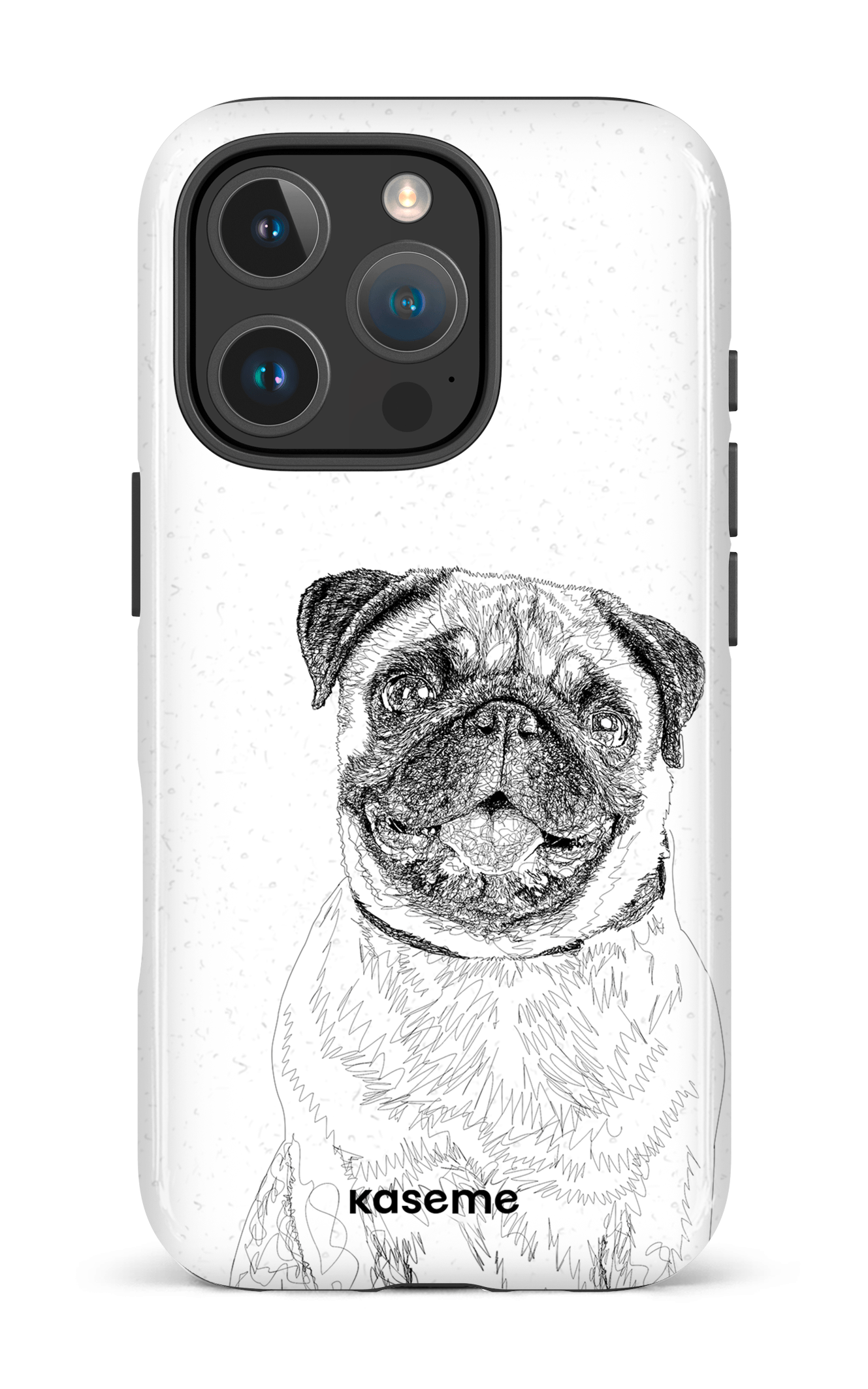 iPhone 16 Pro Impact Case Pug -