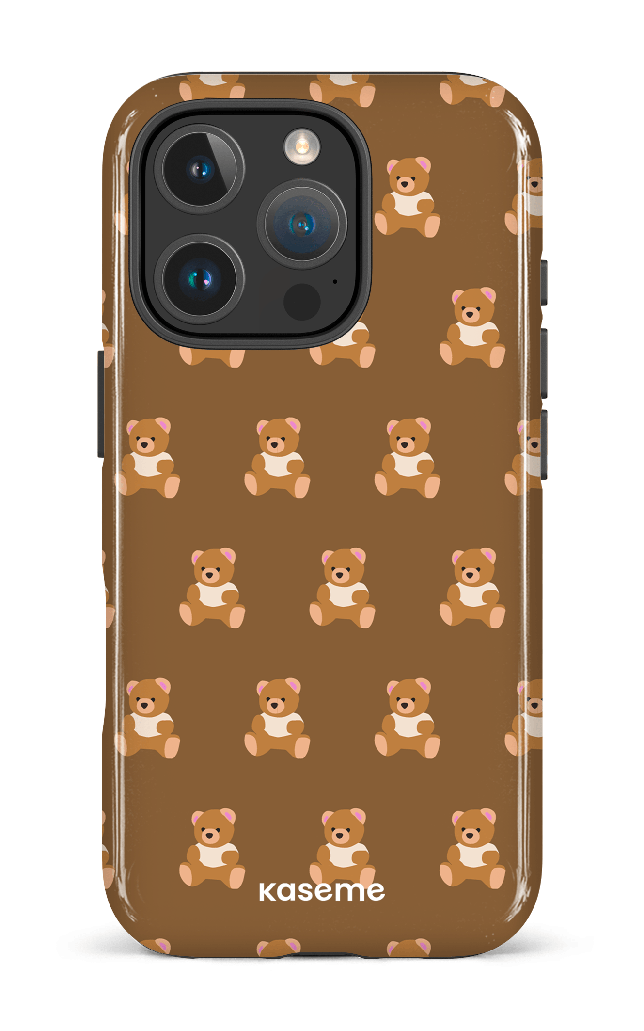 iPhone 16 Pro Impact Case Teddy Brown -