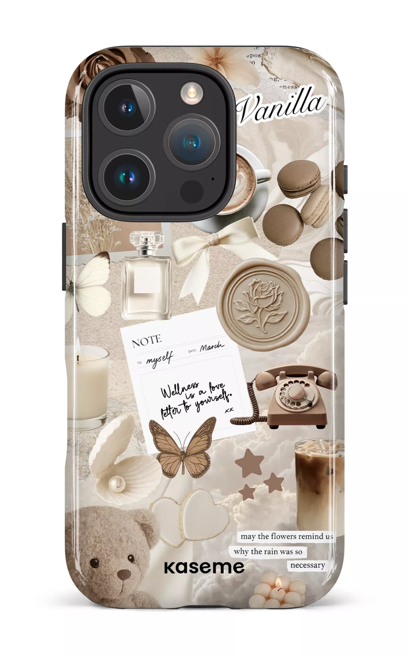 iPhone 16 Pro Impact Case Vanilla Reverie -