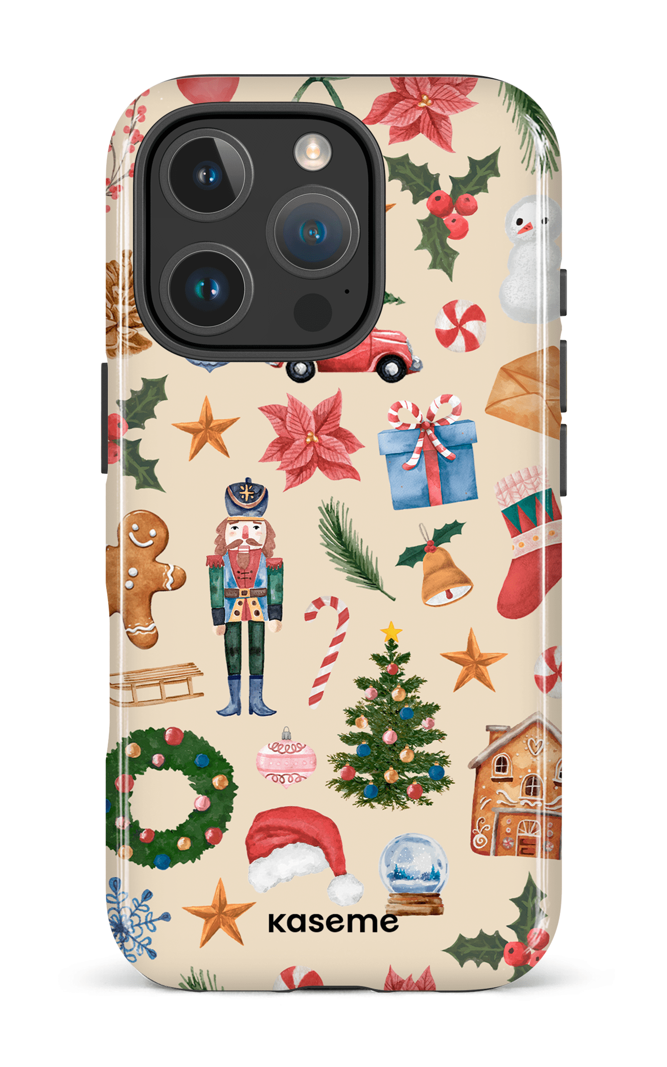 iPhone 16 Pro Impact Case Very Merry -