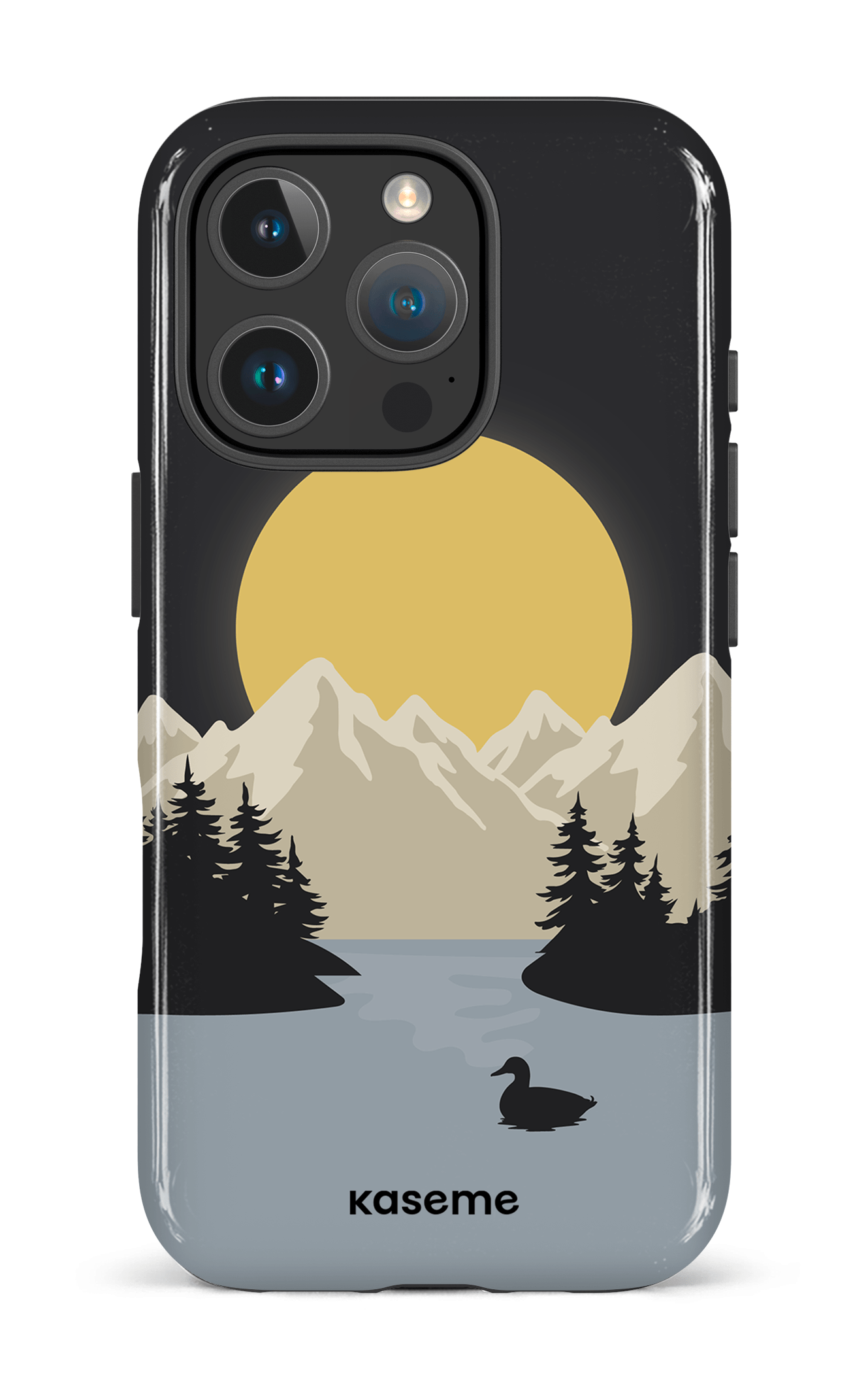 iPhone 16 Pro Impact Case Wolf Moon -