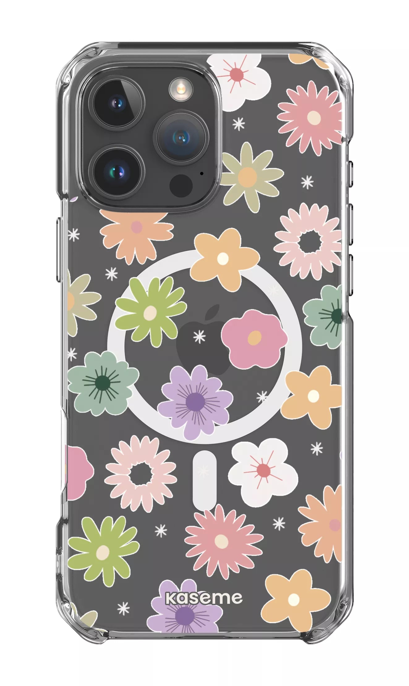 iPhone 16 Pro Max Clear Case Magsafe Adore small Clear Case -