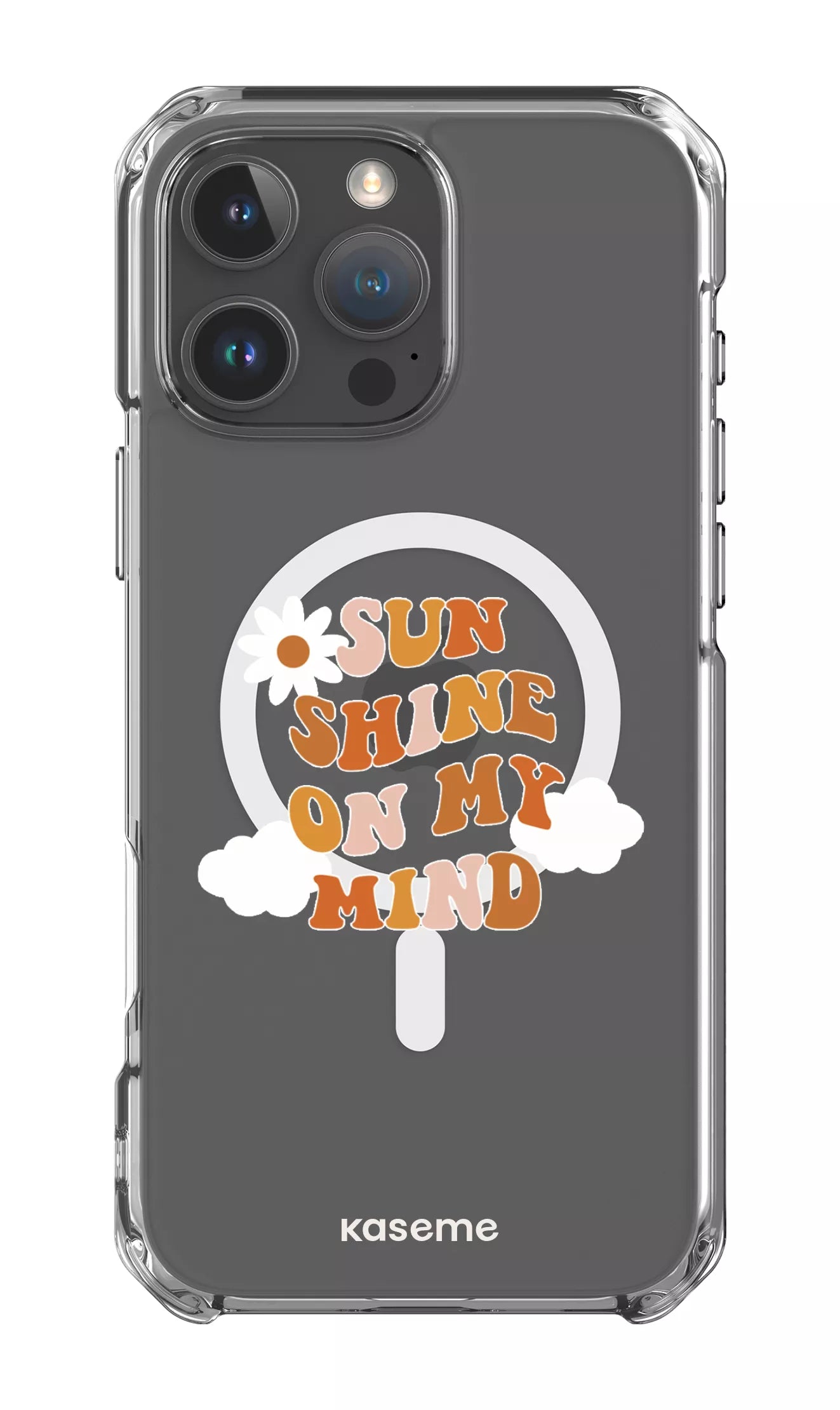 iPhone 16 Pro Max Clear Case Magsafe Cheerful Clear Case -