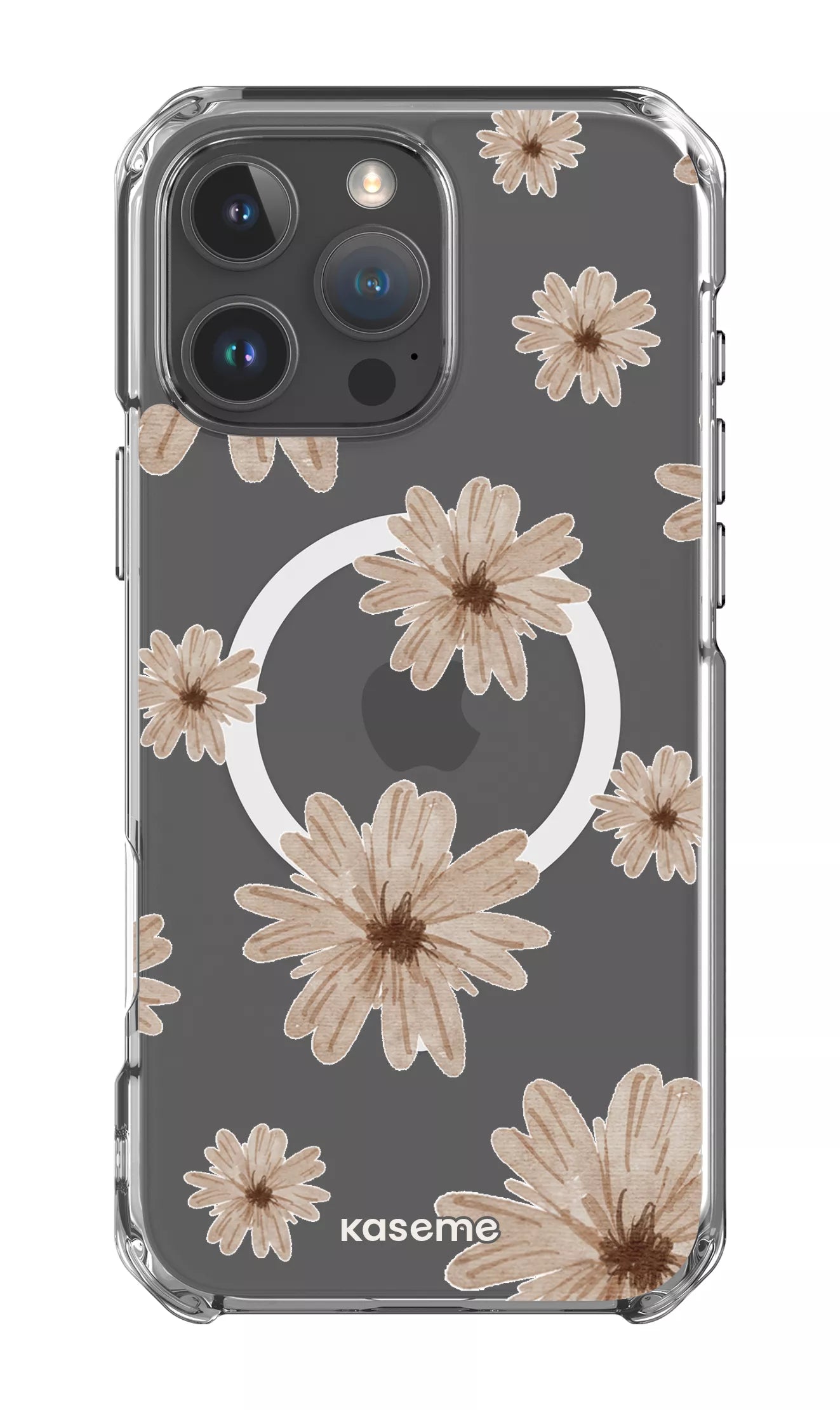 iPhone 16 Pro Max Clear Case Magsafe Delicate Dreams Clear Case -