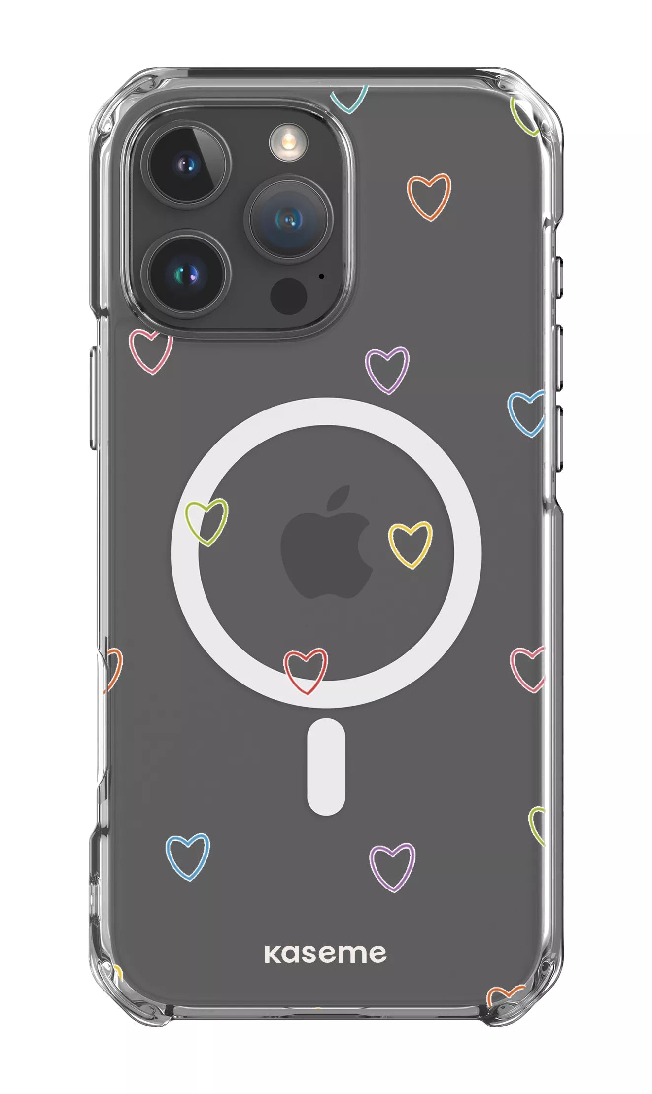 iPhone 16 Pro Max Clear Case Magsafe Love Wins Clear Case -