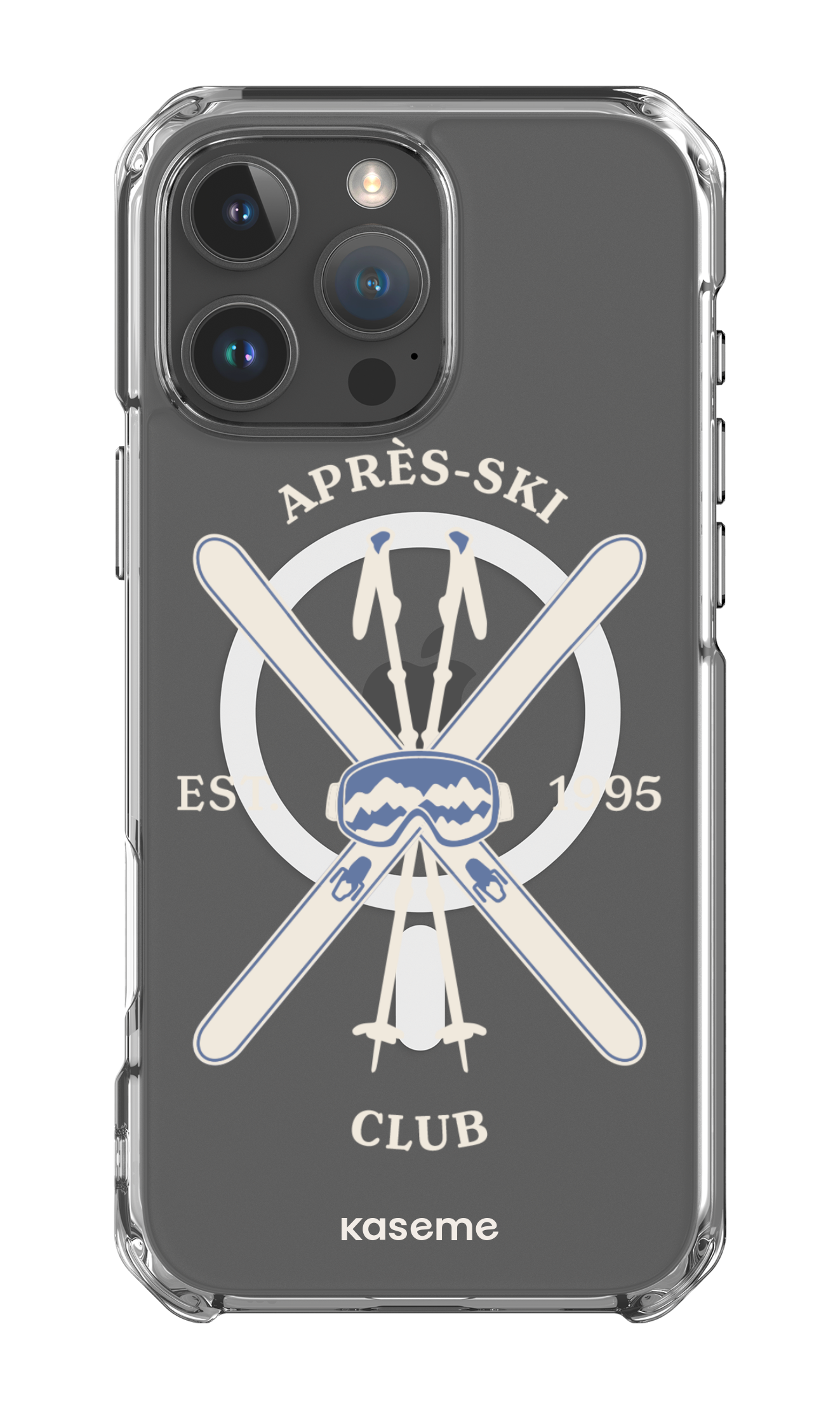 iPhone 16 Pro Max Clear Case Magsafe Off-Track Clear Case -