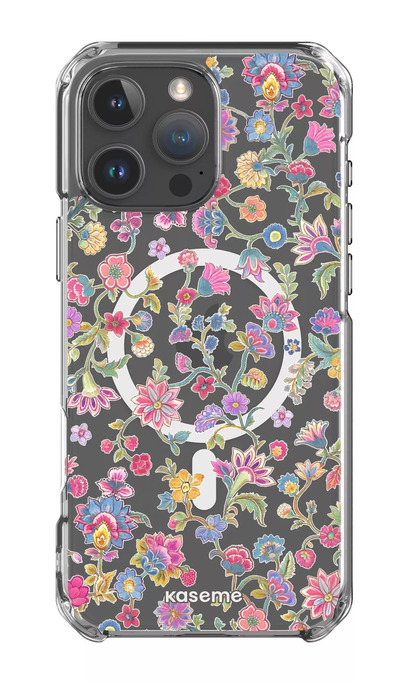 iPhone 16 Pro Max Clear Case Magsafe Secret Garden Clear Case -