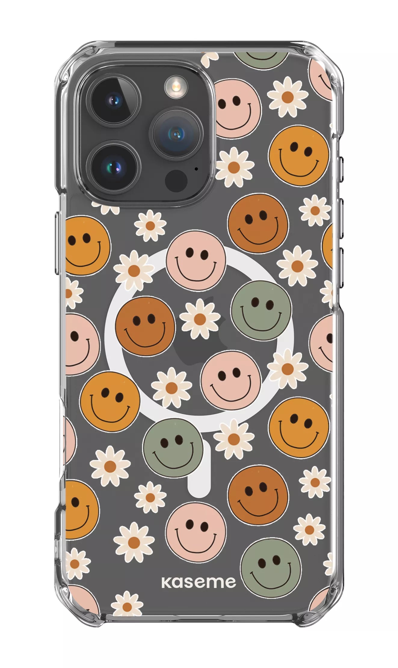 iPhone 16 Pro Max Clear Case Magsafe Smirk Clear Case -