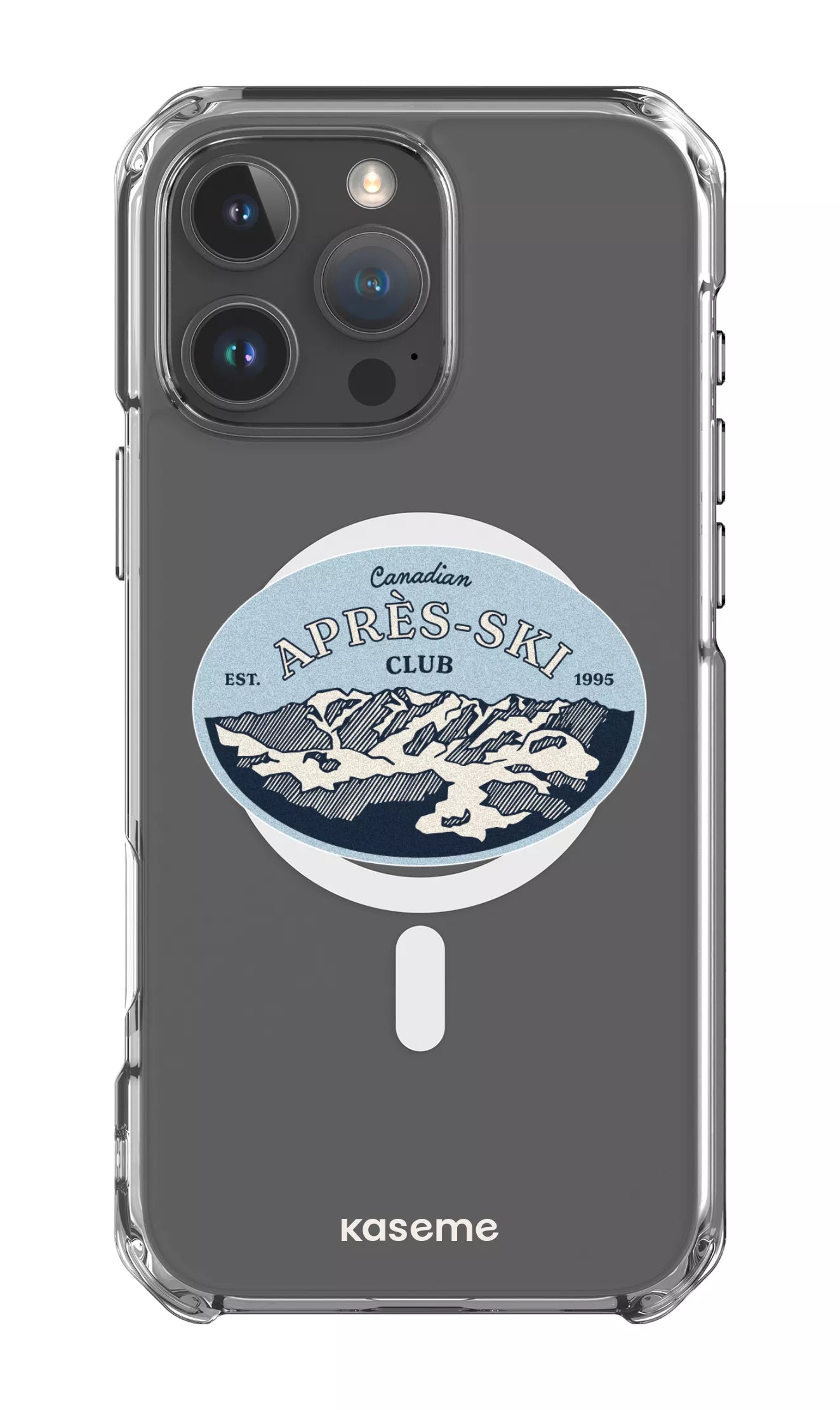 iPhone 16 Pro Max Clear Case Magsafe Whistler Clear Case -