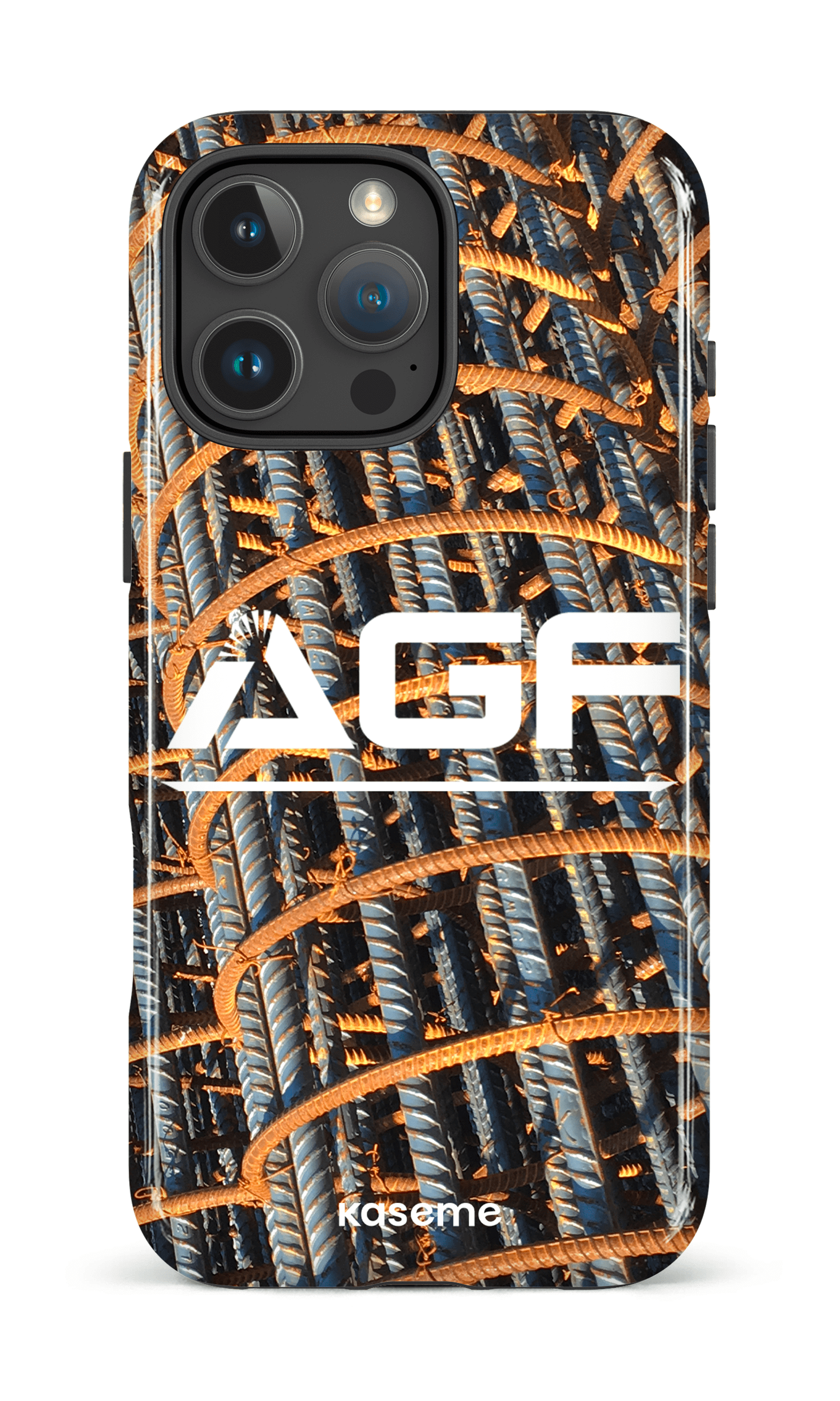 iPhone 16 Pro Max Impact Case AGF Acier -