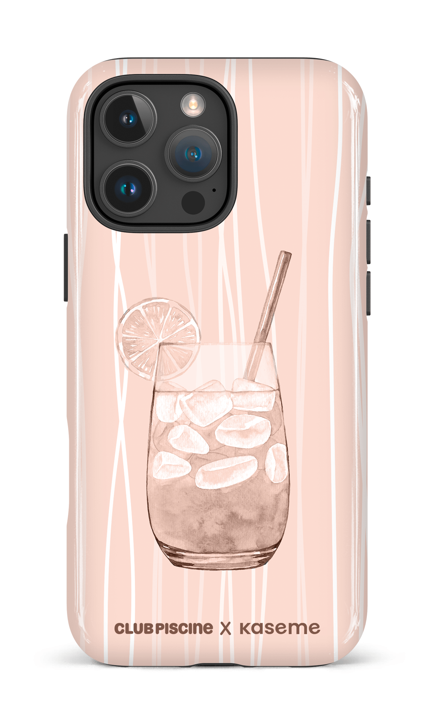 iPhone 16 Pro Max Impact Case Apéro par Club Piscine -