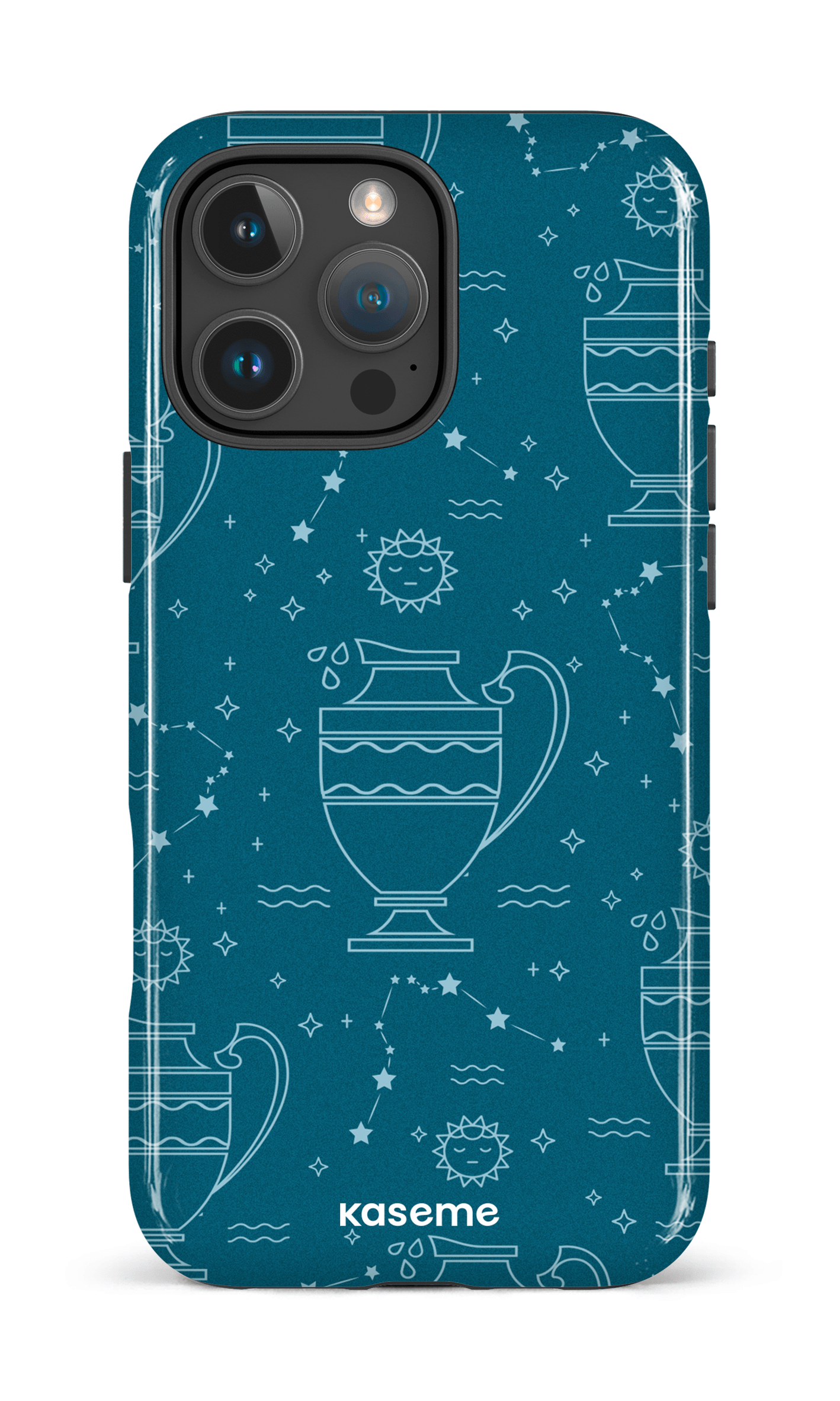 iPhone 16 Pro Max Impact Case Aquarius -