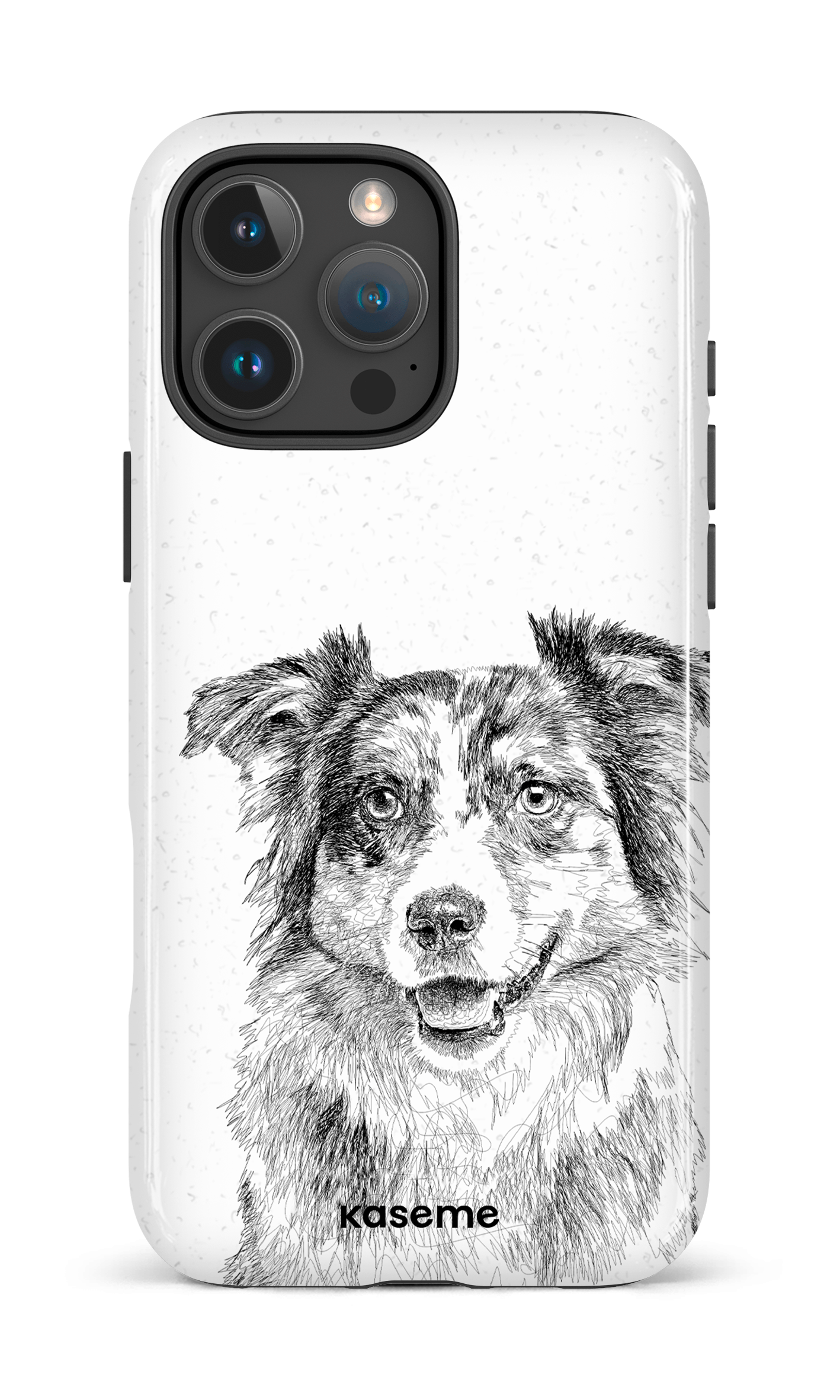 iPhone 16 Pro Max Impact Case Australian Shepard -