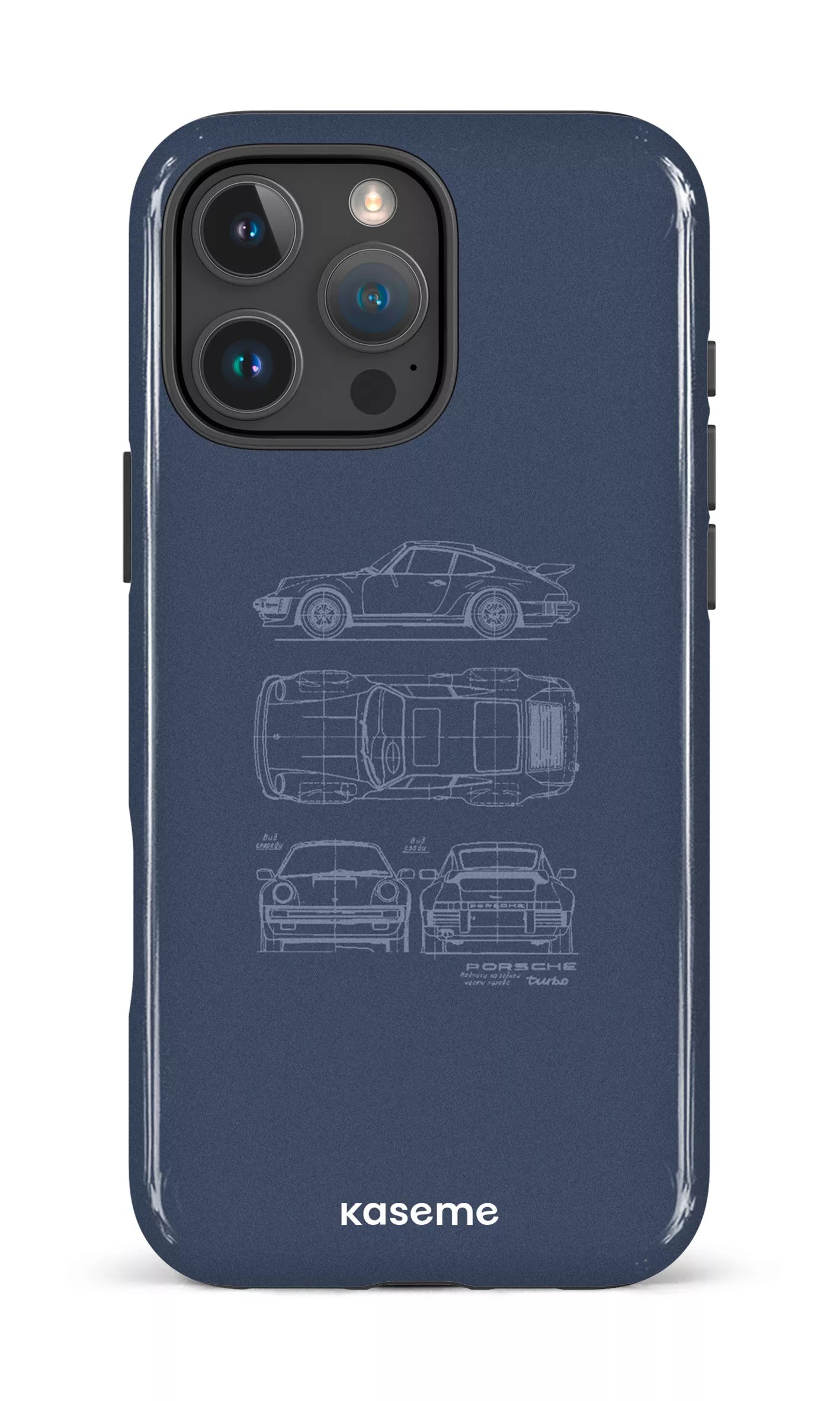 iPhone 16 Pro Max Impact Case Beat The Traffic Blue -