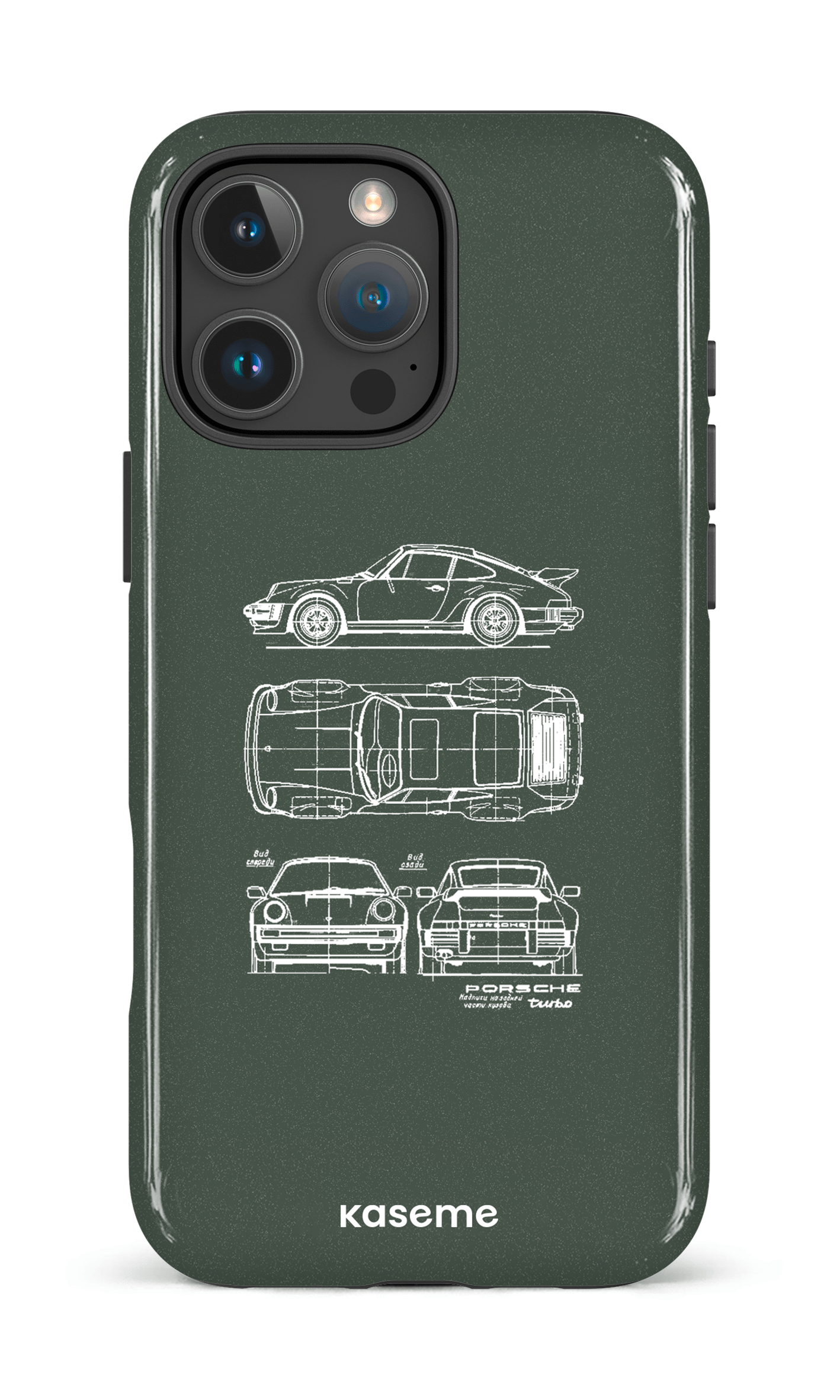 iPhone 16 Pro Max Impact Case Beat The Traffic Green -