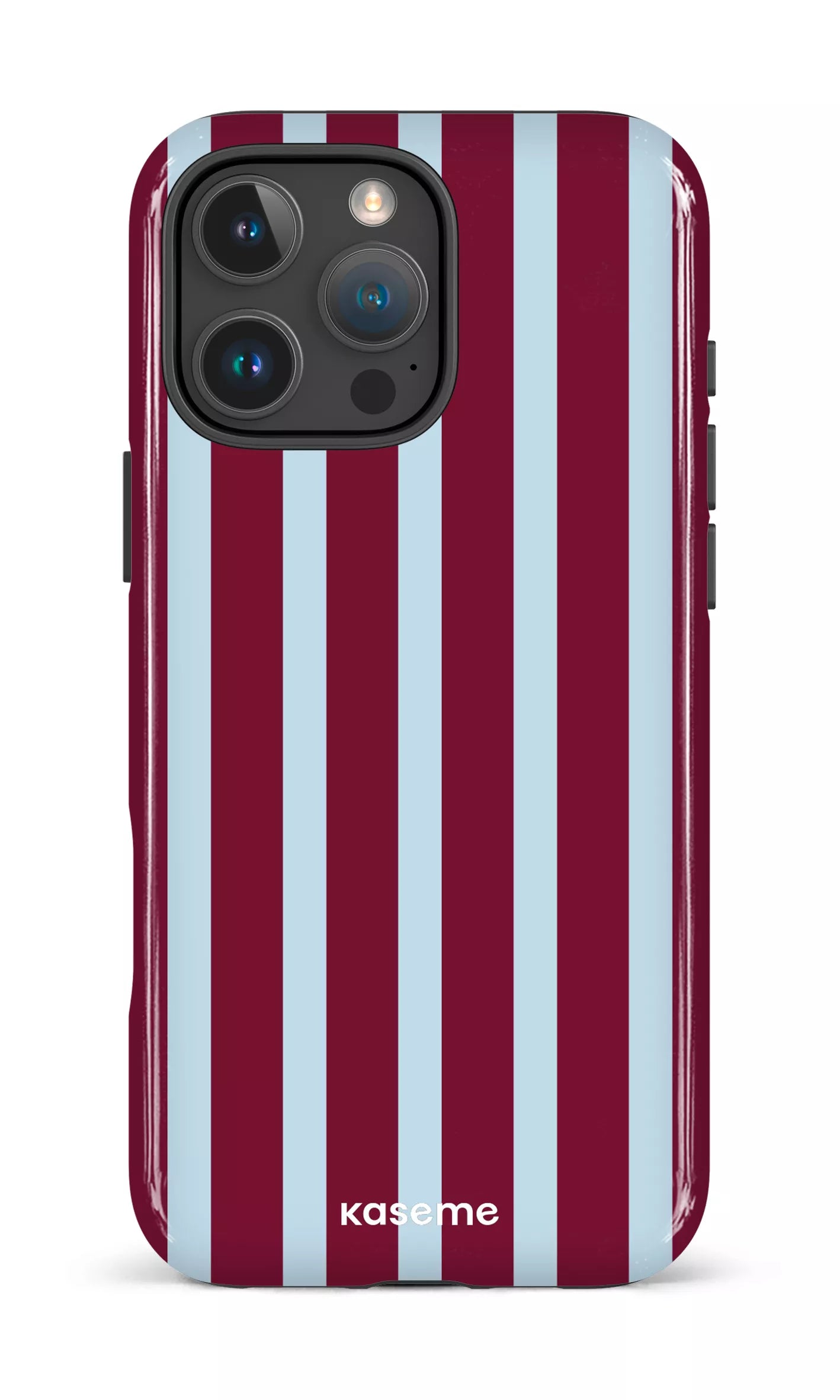 iPhone 16 Pro Max Impact Case Berry Lane Burgundy -