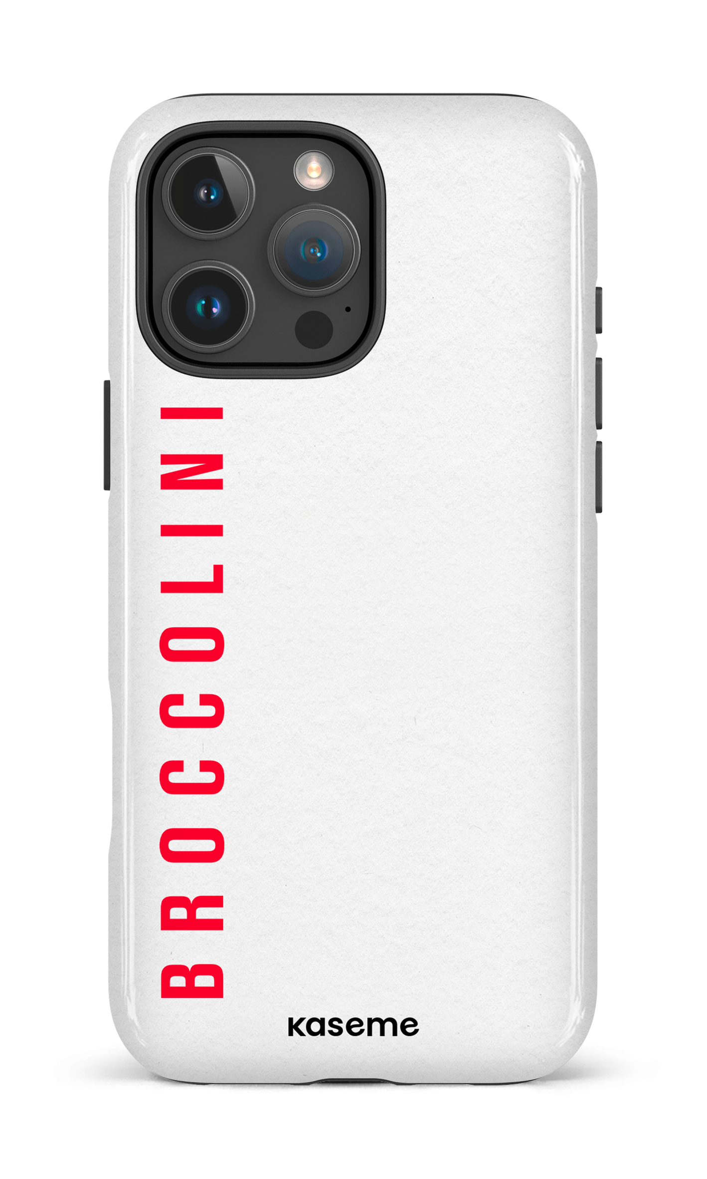 iPhone 16 Pro Max Impact Case Broccolini Blanc -