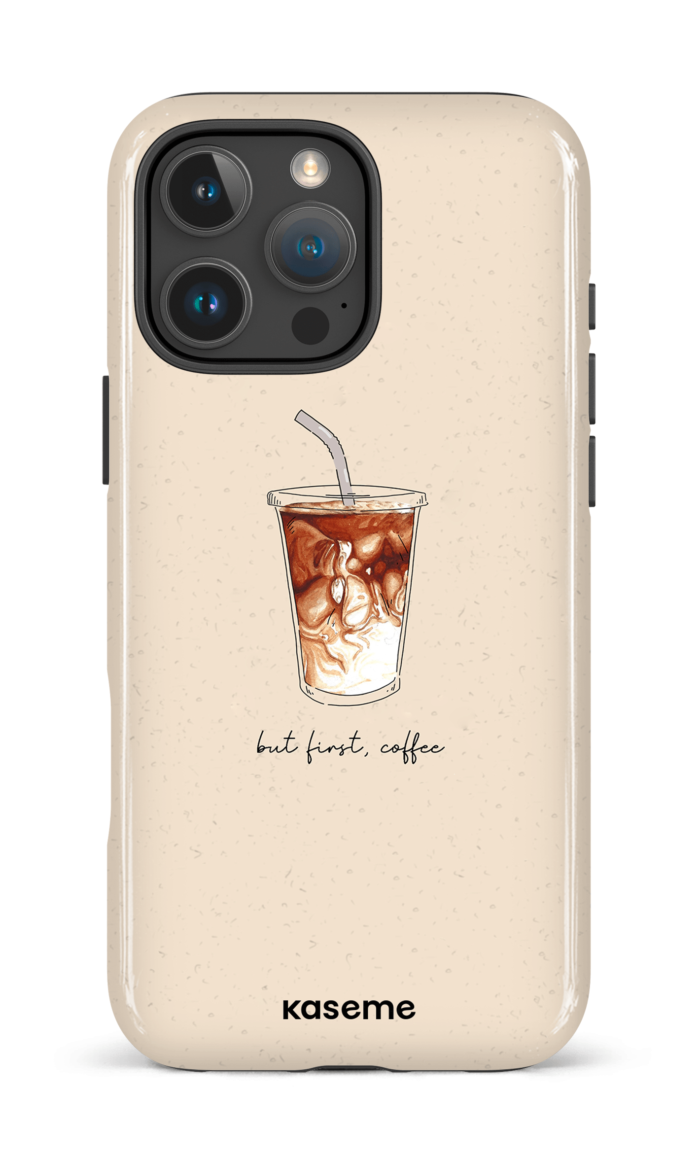 iPhone 16 Pro Max Impact Case But first, coffee -