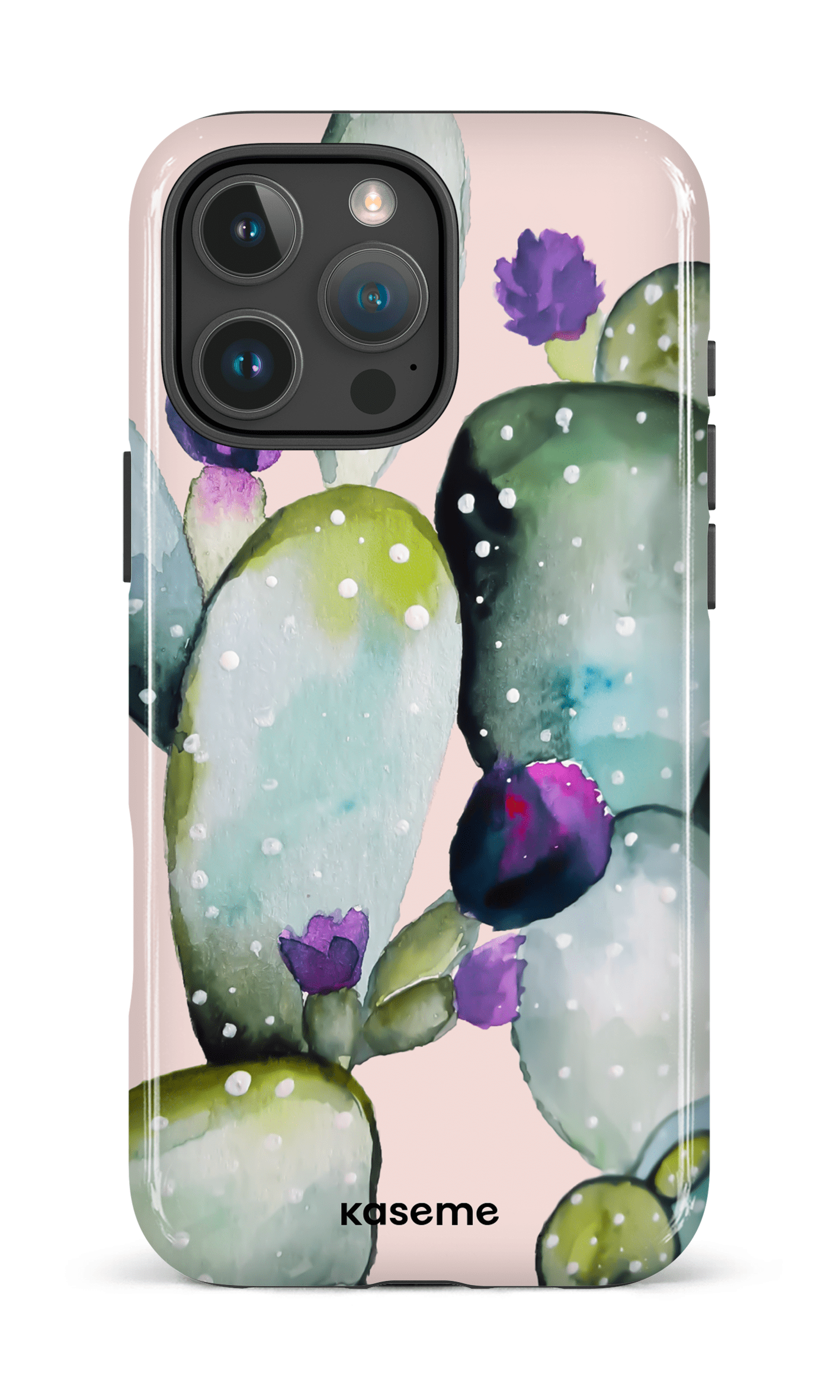 iPhone 16 Pro Max Impact Case Cactus Flower -