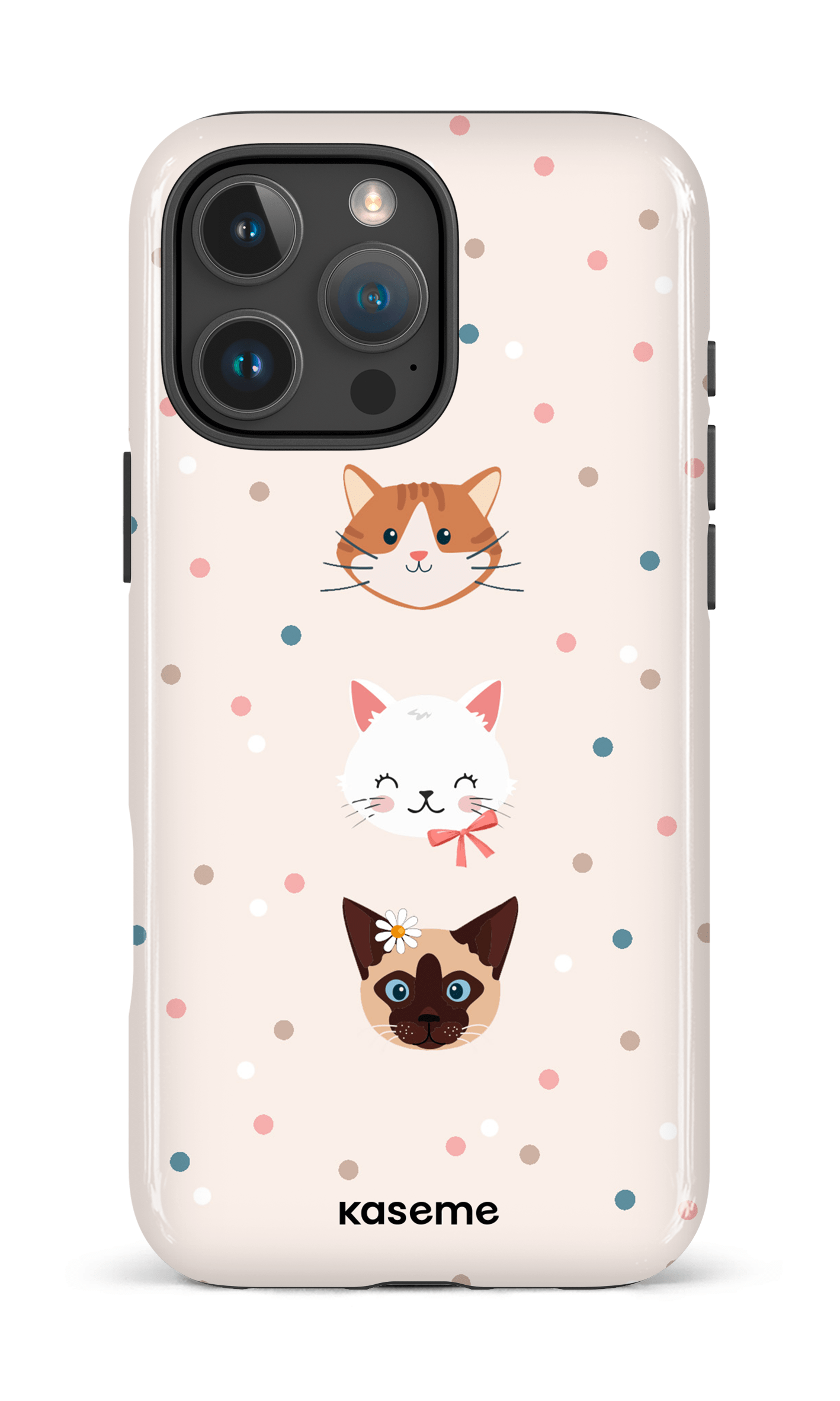 iPhone 16 Pro Max Impact Case Cat lover -